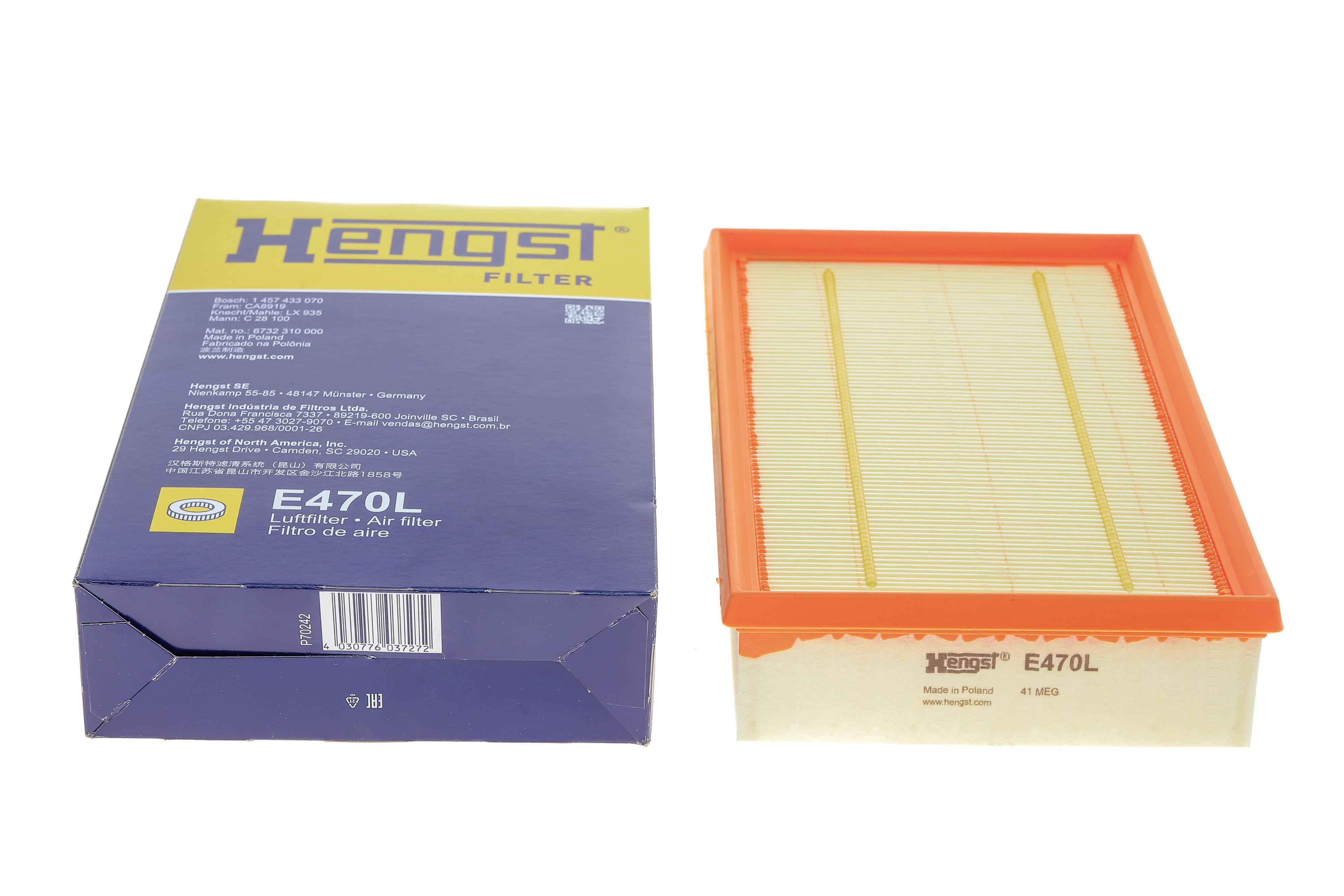 Фільтр повітряний Ford Transit 2.0DI/2.3 16V/2.4DI/TDCi 00-06/2.2-2.4TDCi 06-16/2.2TDCi 13-16