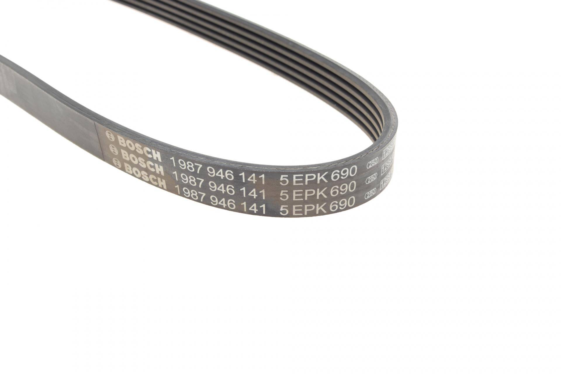 Ремінь генератора Ford Fiesta/Fusion 1.25/1.4/1.6 01-12 (5PK690)