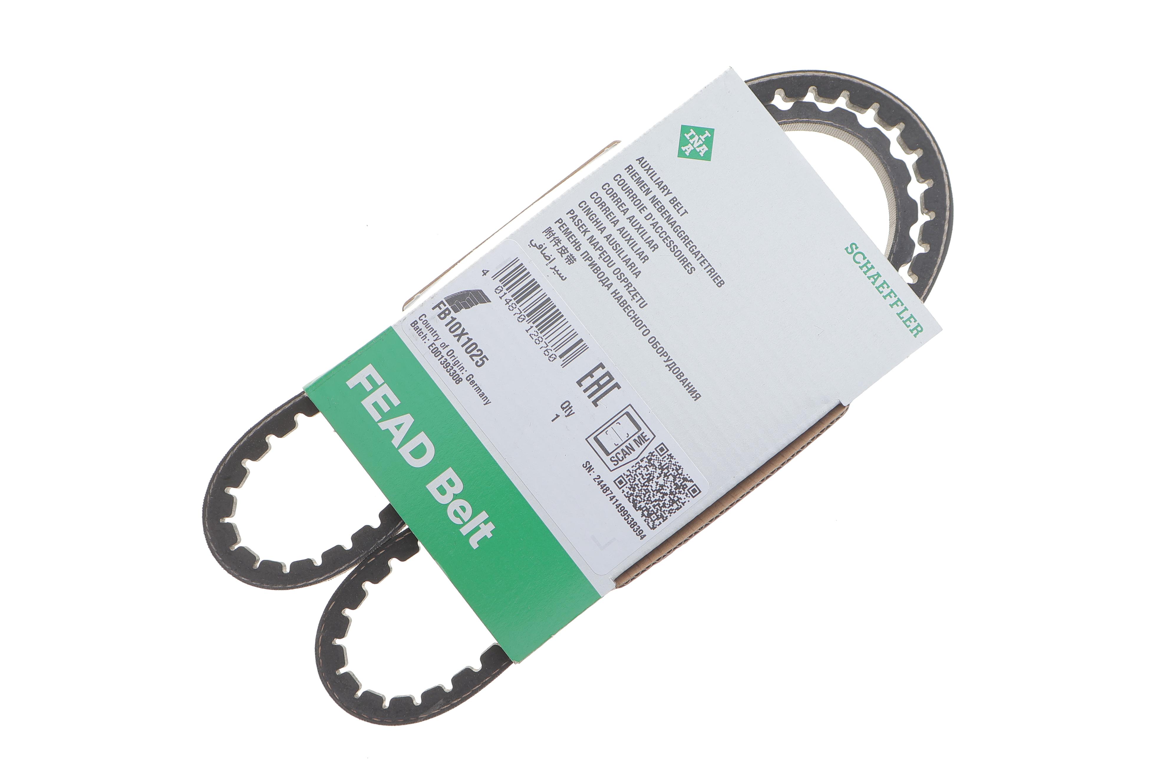 Ремінь генератора Fiat/Opel/VW (10x1025)