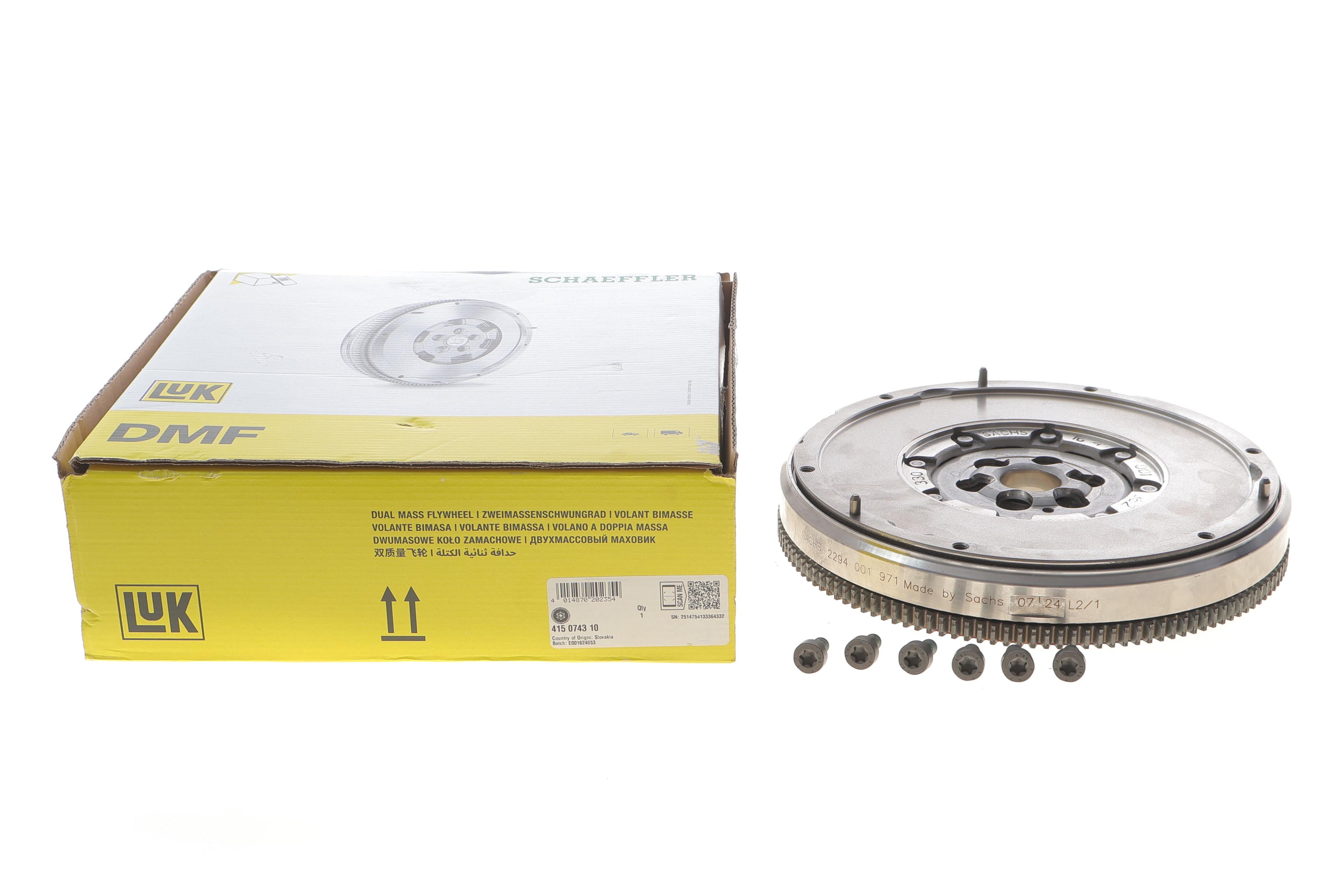 Демпфер зчеплення Citroen Berlingo/Peugeot Partner 1.6 BlueHDi 14-