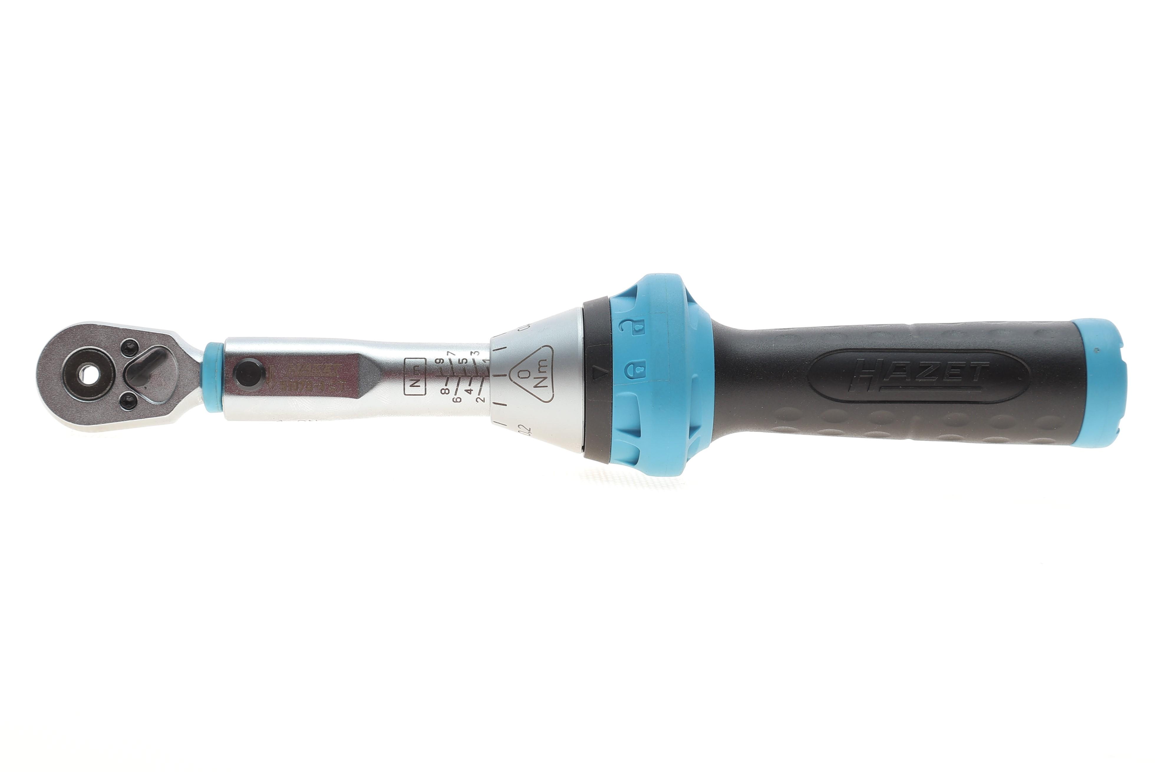 Ключ динамометрический 1/4" 1-9 Нм 234 мм