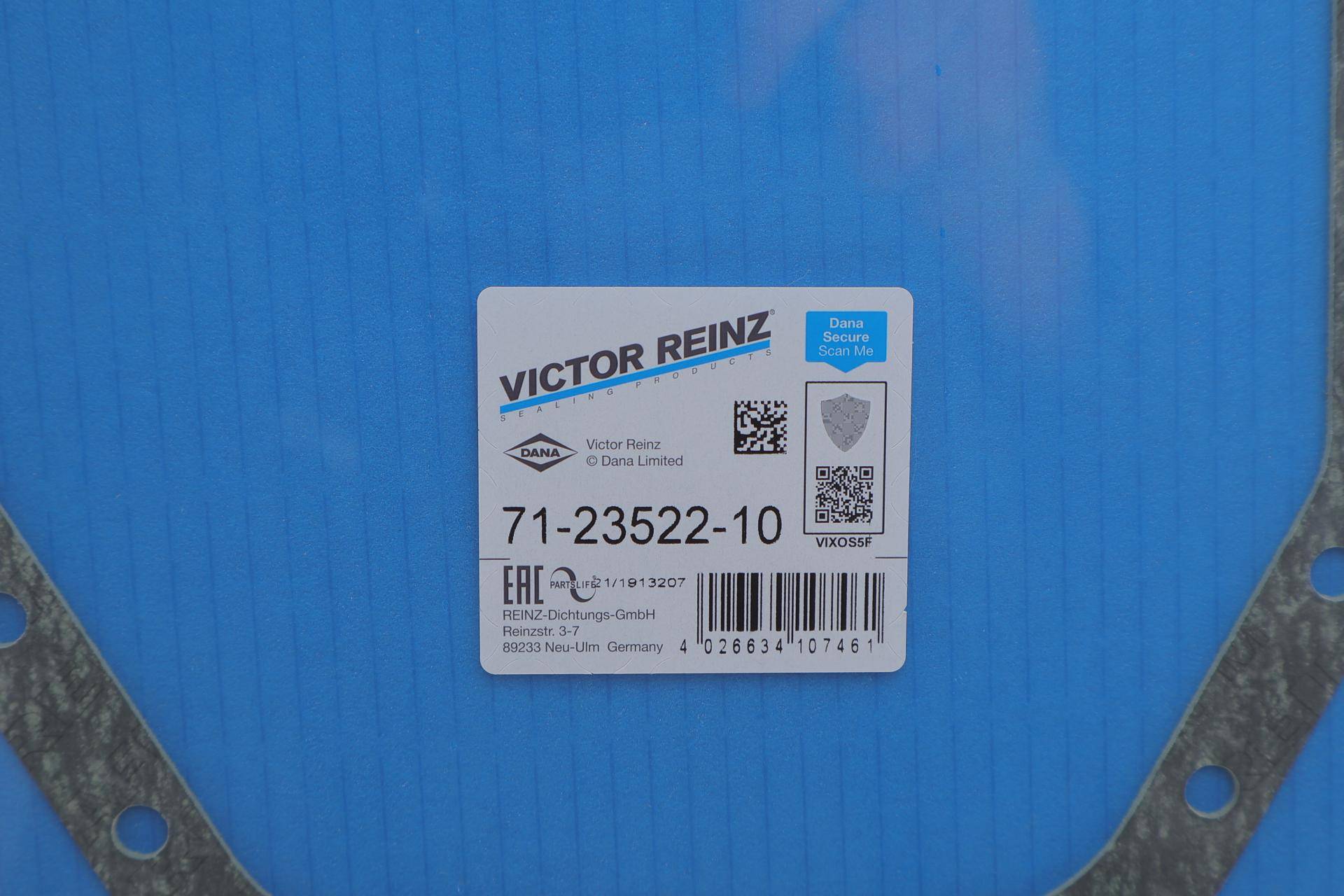 Прокладка піддону Audi 80 1.3 -81/VW Caddy II 1.6 95-00