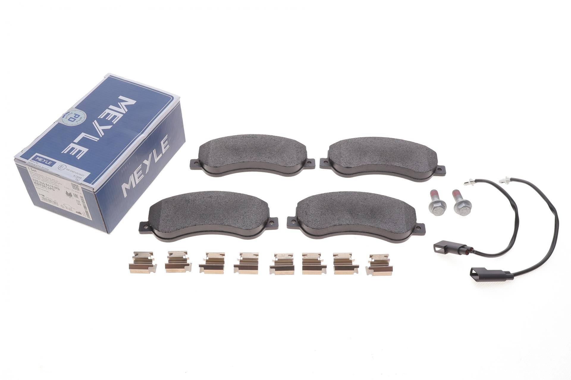 Колодки гальмівні (передні) Ford Transit 06- (RWD) (Bosch)/(з датчиками)