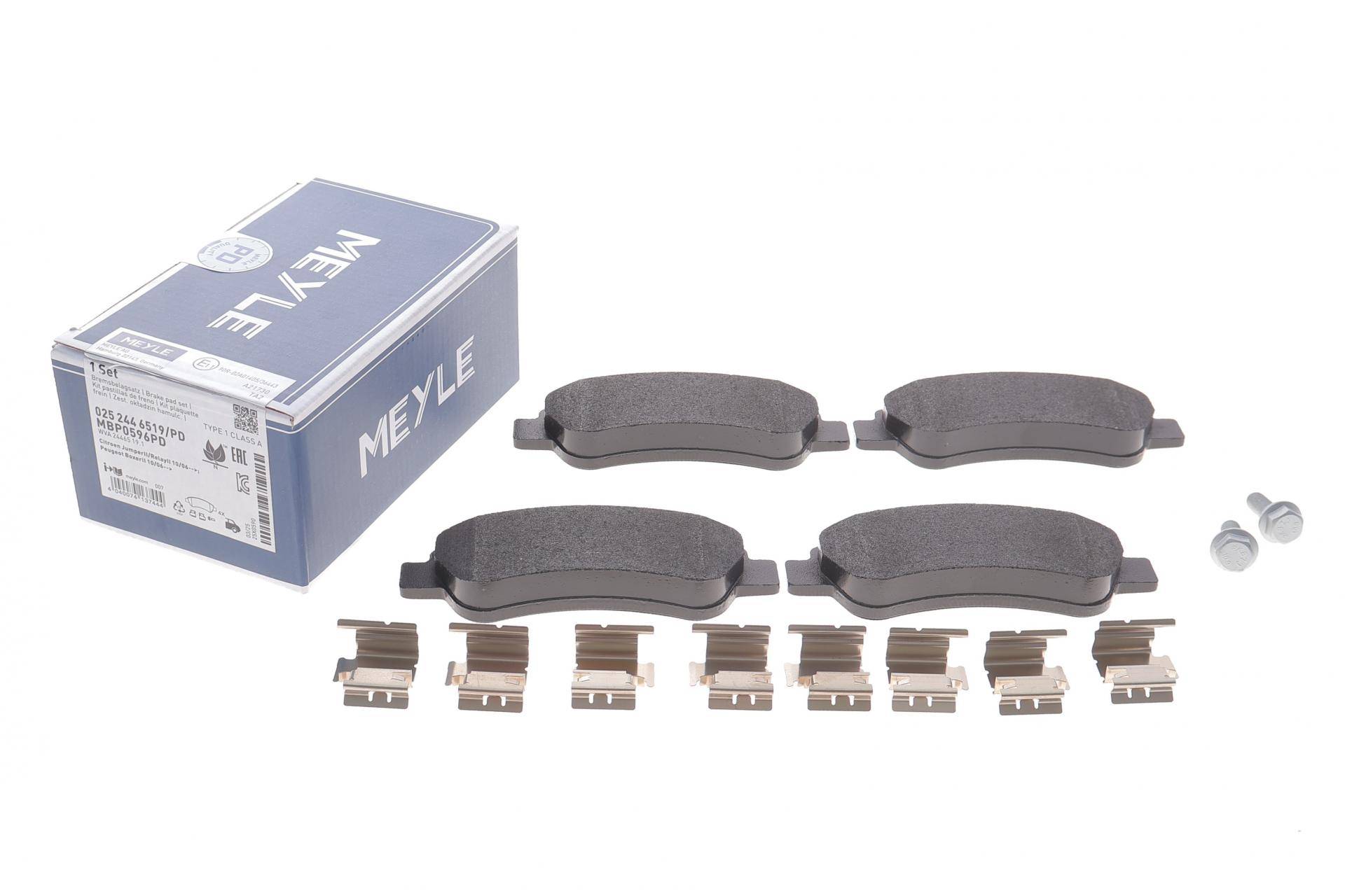 Колодки гальмівні (задні) Fiat Ducato/Peugeot Boxer 06-