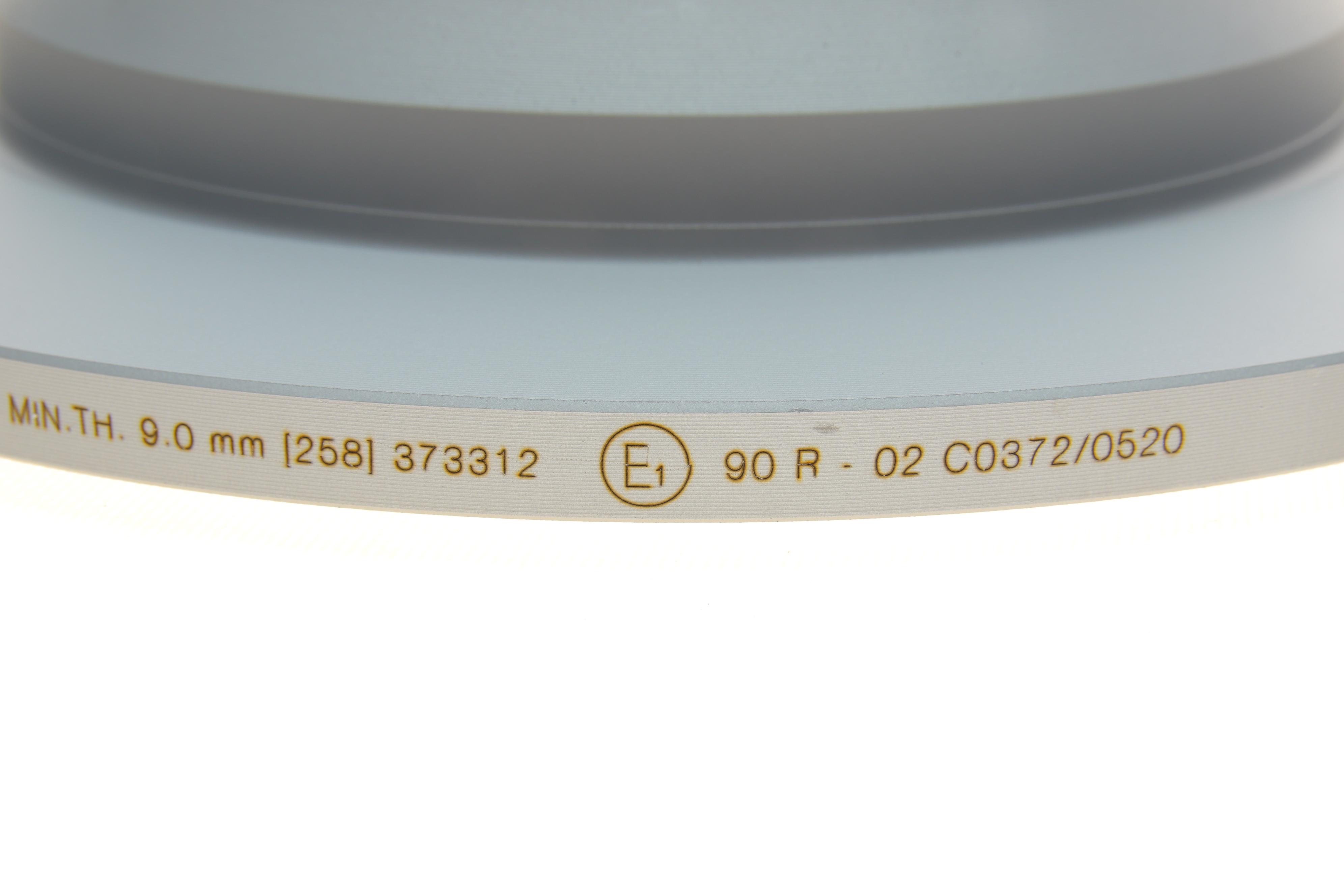 Диск гальмівний (задній) MB Vito (W447) 14- (300x12) (з покриттям) (повний)