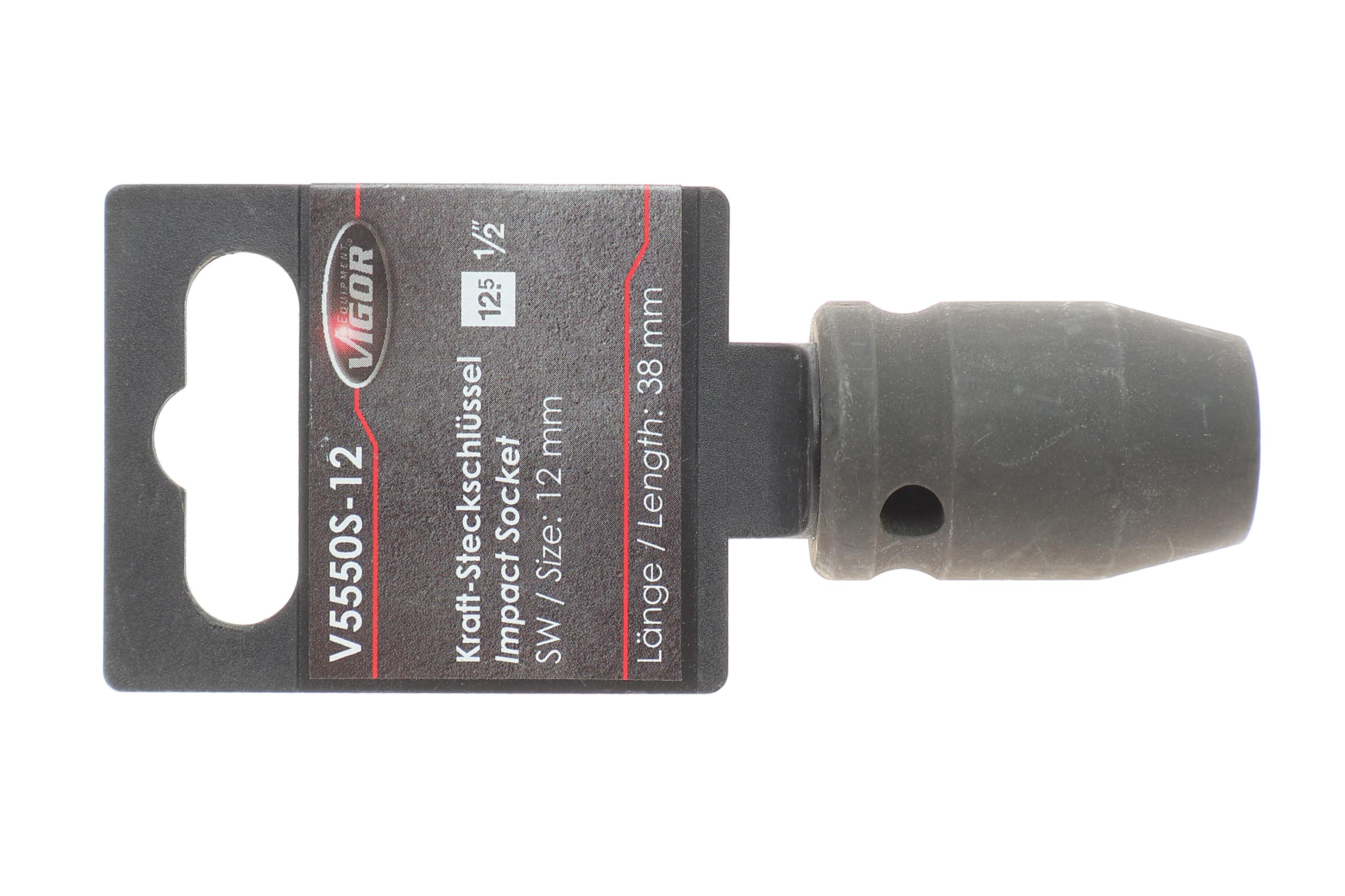 Головка торцева ударна 1/2" 12 мм