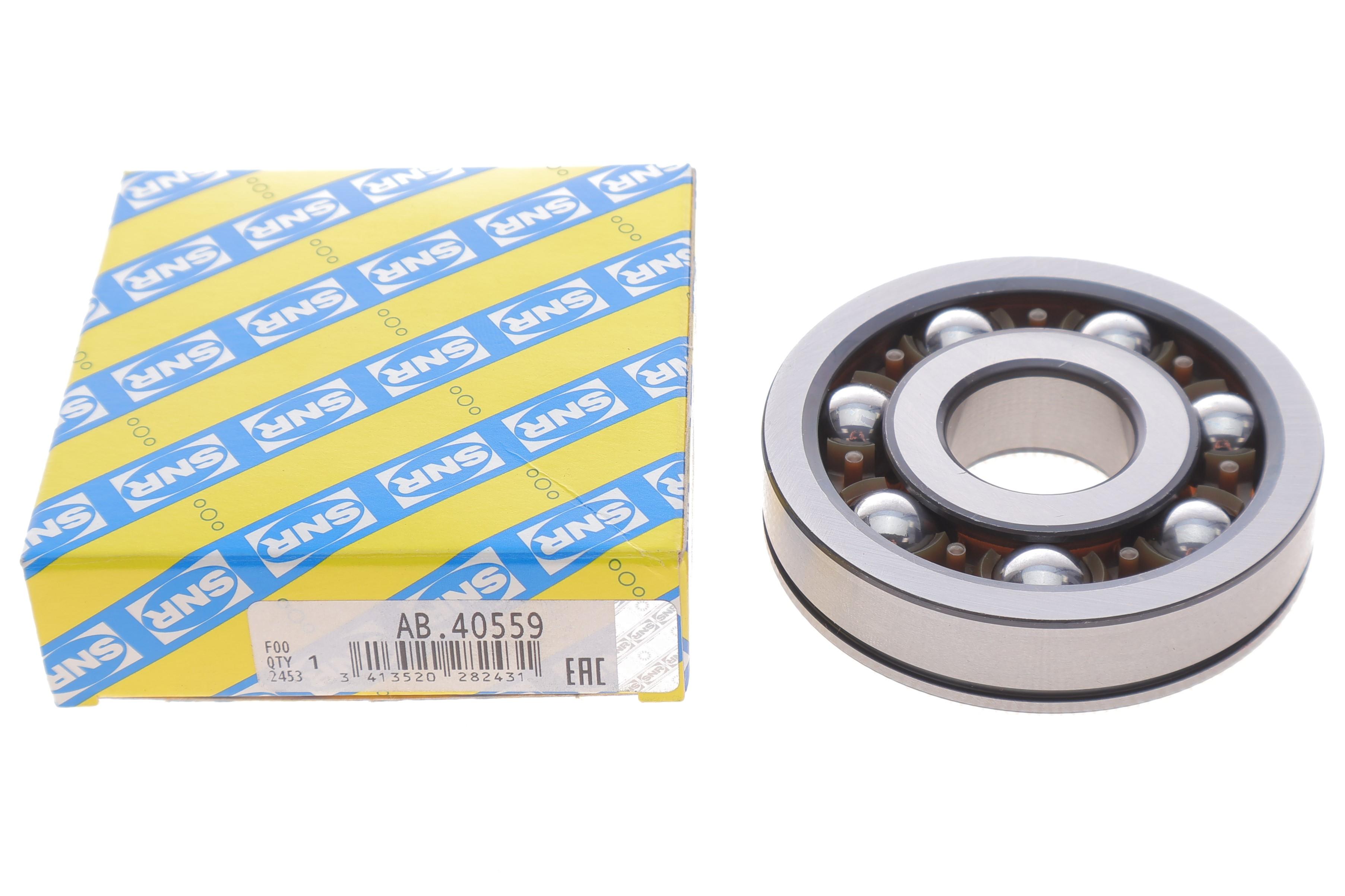 Подшипник КПП Citroen/Peugeot (25x75x17) (вторич.вал) BE1, BE3, BE4