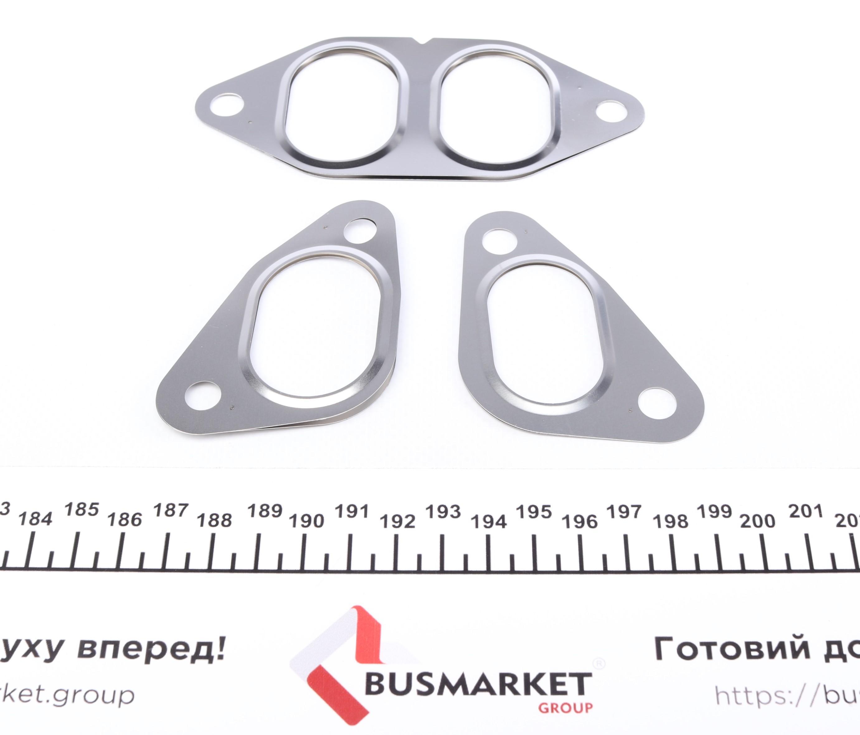 Прокладка колектора випускного Skoda Fabia 1.0/1.4 01-07 (к-кт)