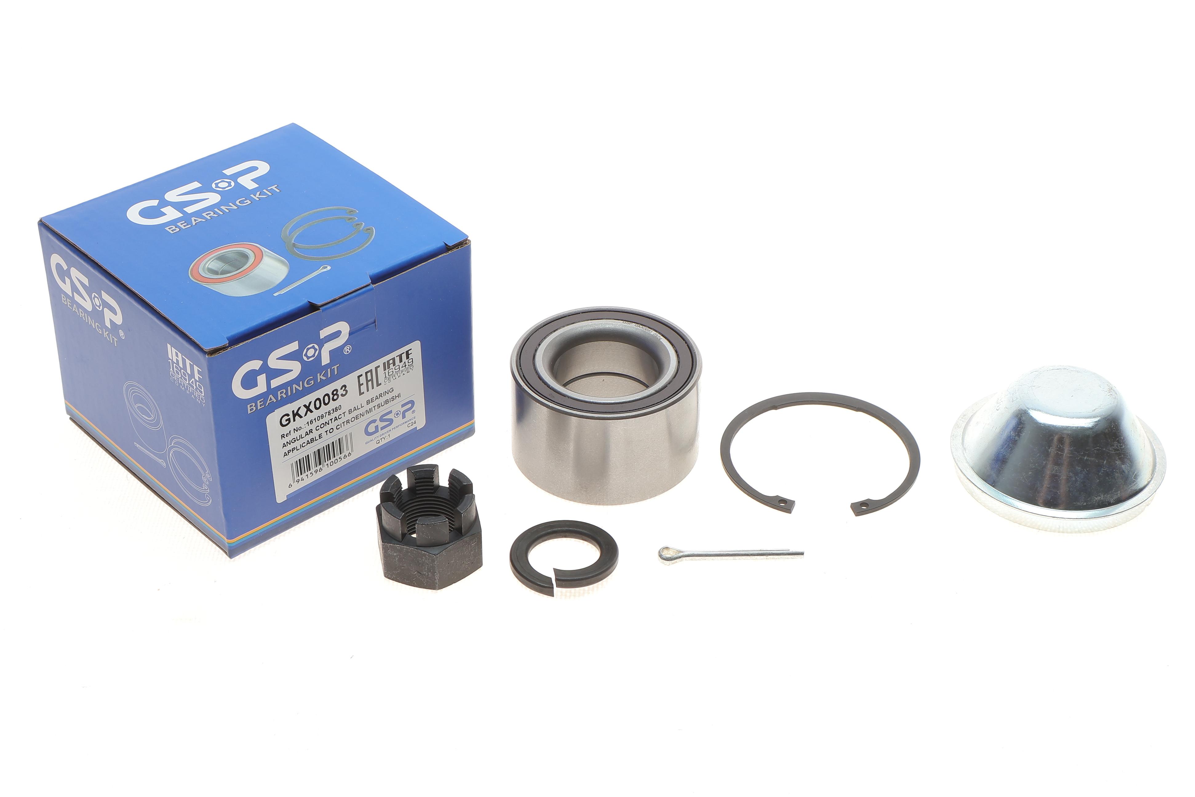 Підшипник маточини (передньої) Citroen C-ZERO/Peugeot ION 09- (35x64x37) (+ABS)