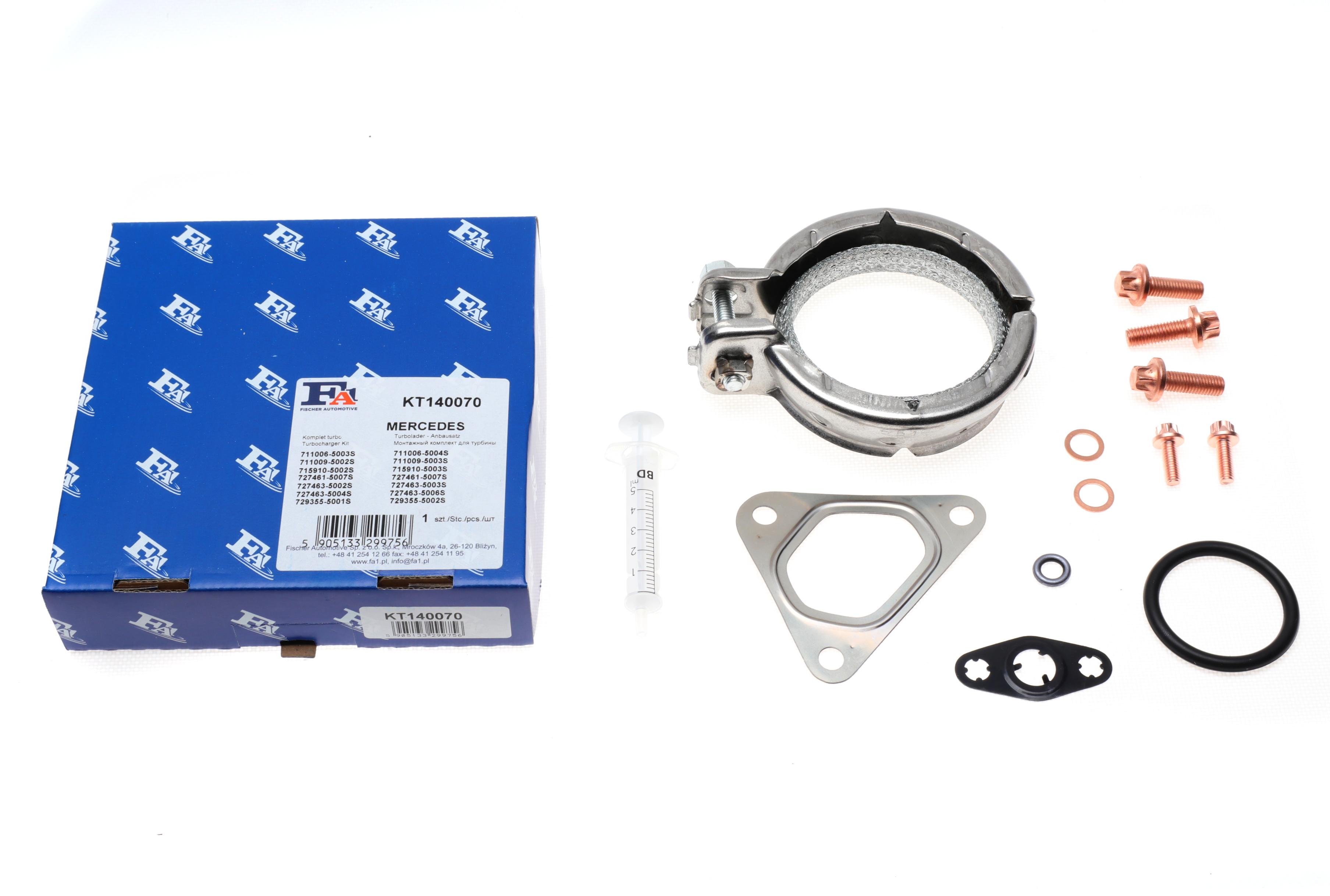 Комплект прокладок турбіни MB Vito (W639) 03-