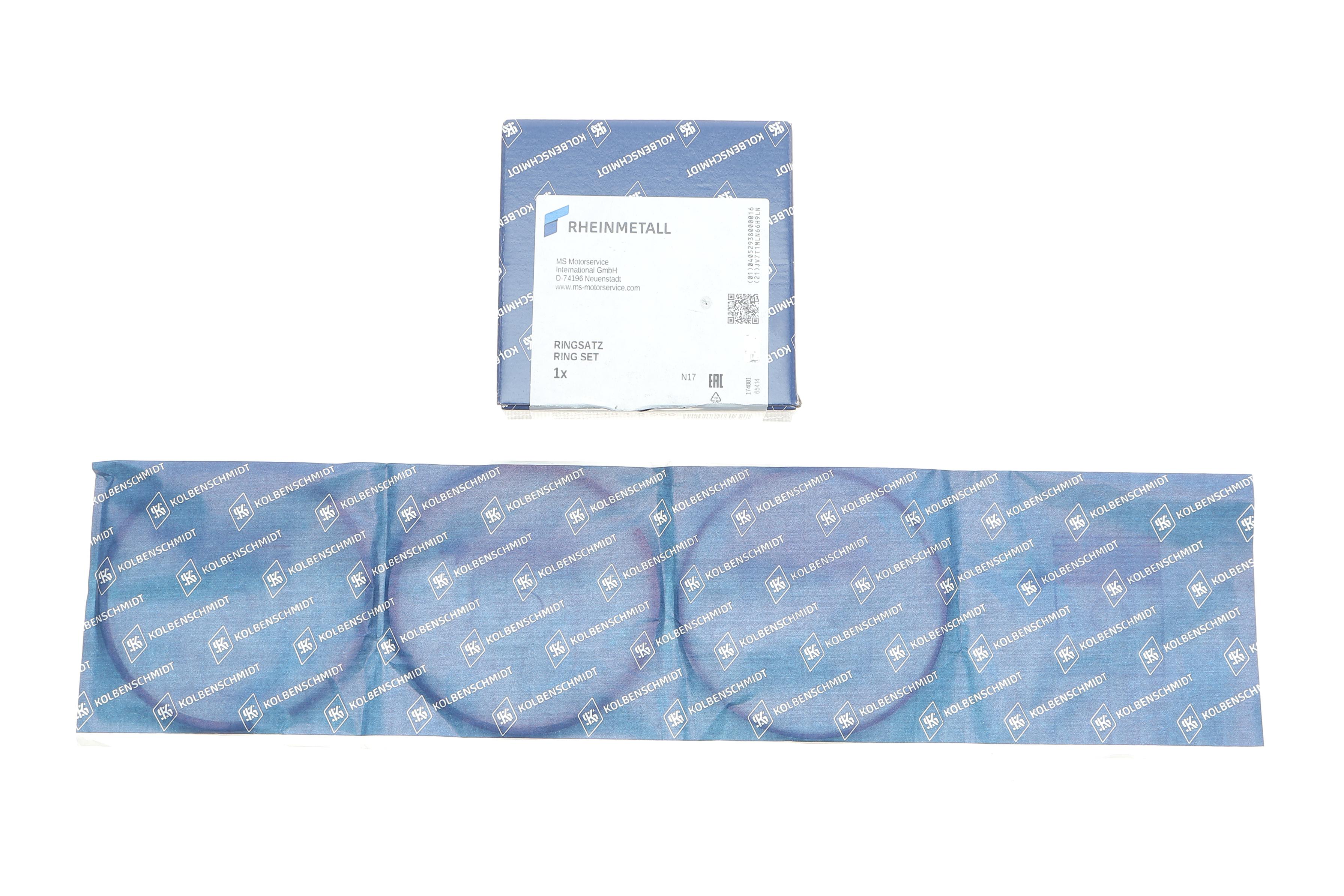 Кольца поршневые Nissan Patrol 3.0DTi 00- (96.00mm/STD) (2.5-2-2)