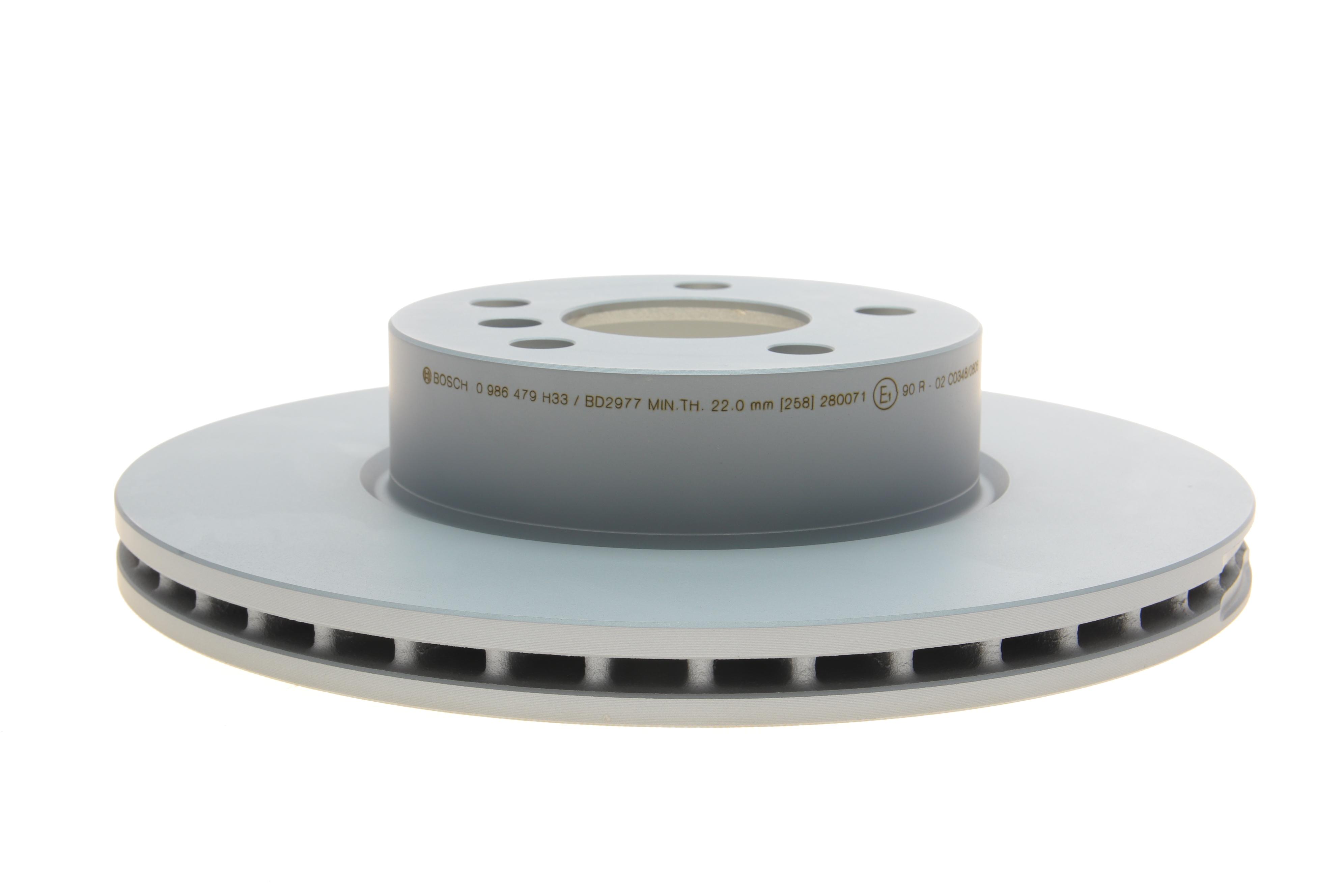 Диск гальмівний (передній) BMW 3 (G20/G80)/4 (G26/G23/G83) 20- (307x24) (з покрит.)(вентил.)