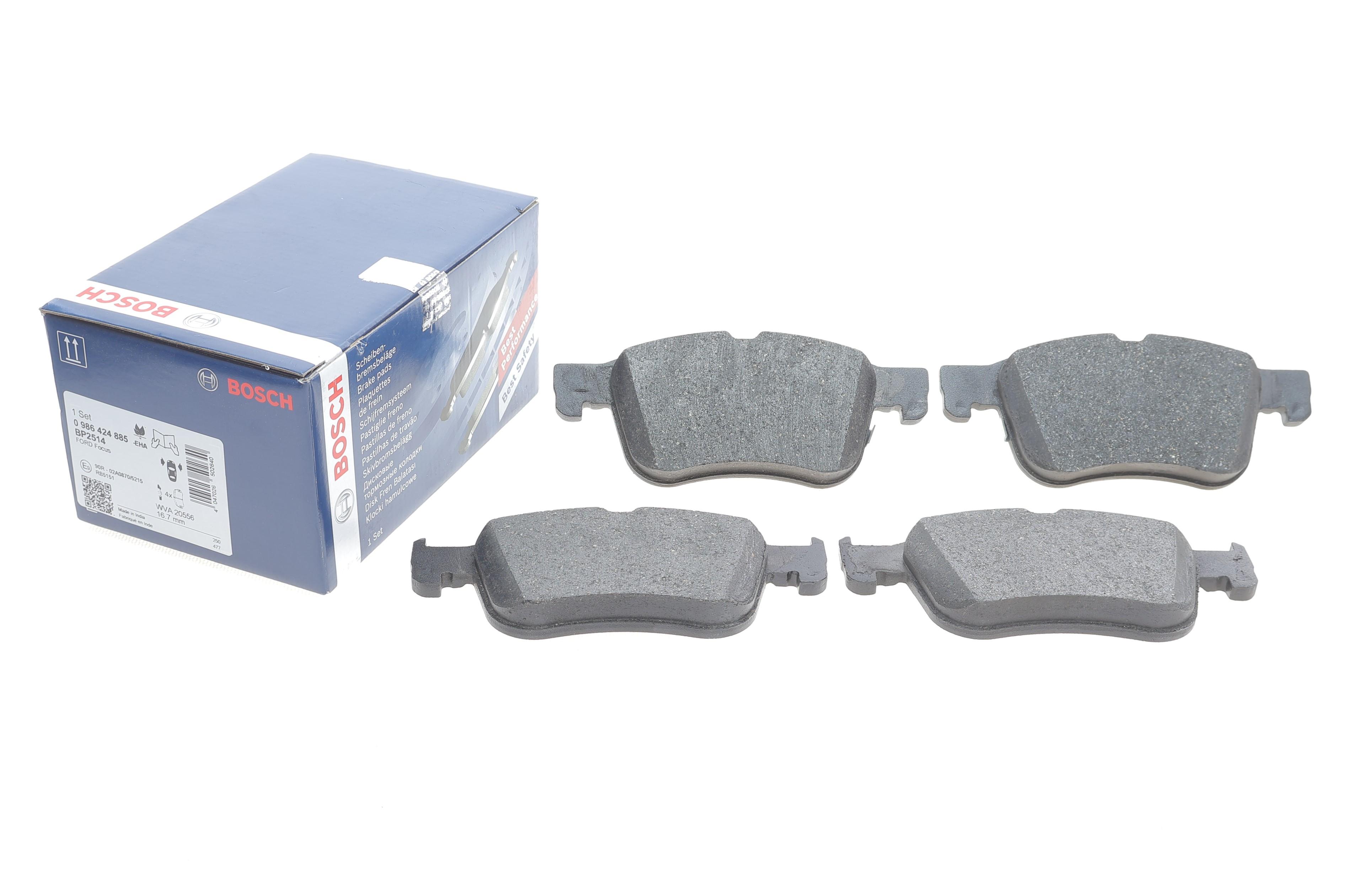 Колодки гальмівні (передні) Ford Focus/Kuga 1.0-2.0 EcoBoost18-