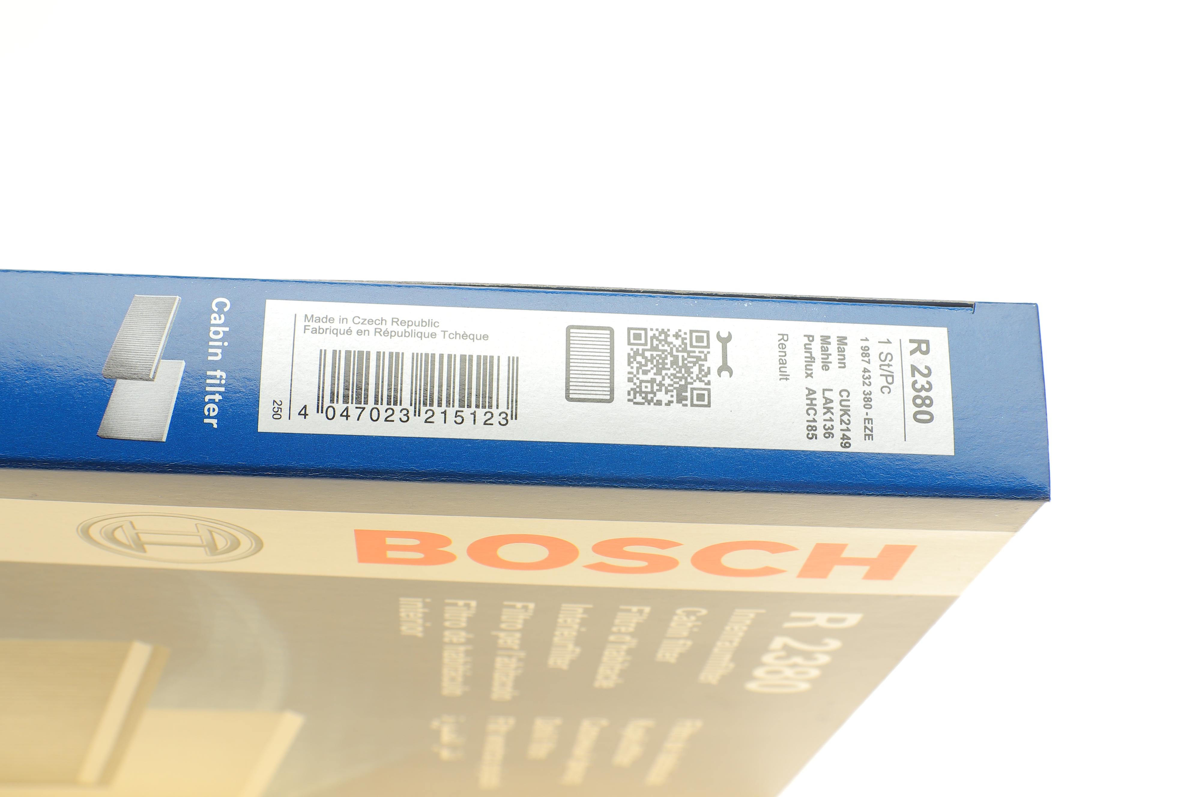 Фильтр салона Renault Laguna II 01-07 (угольный)