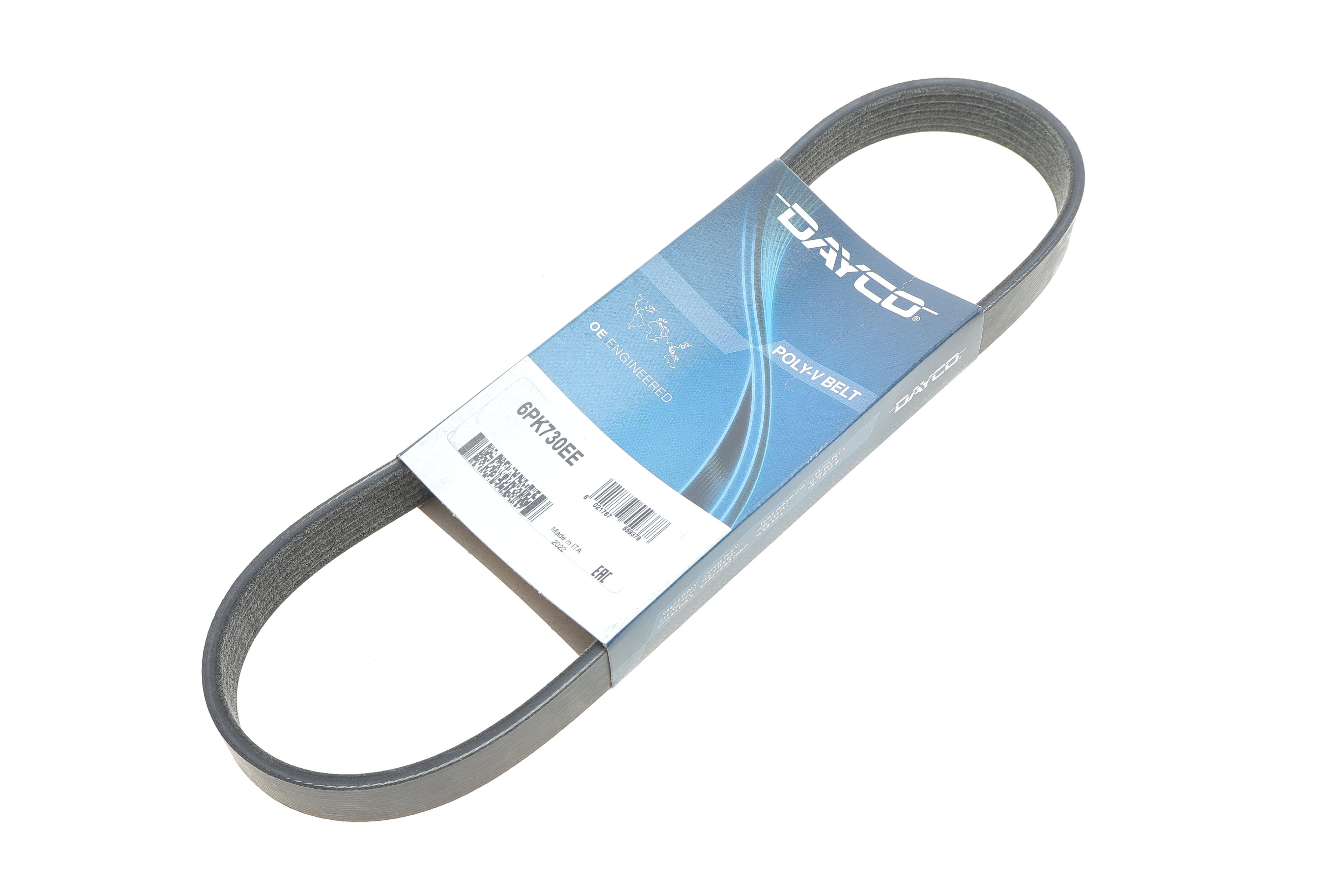 Ремінь генератора Audi A1 14-18/Seat Ibiza/Toledo 15-19/VW Polo 1.4TDI 14- (-AC) (6PK730)