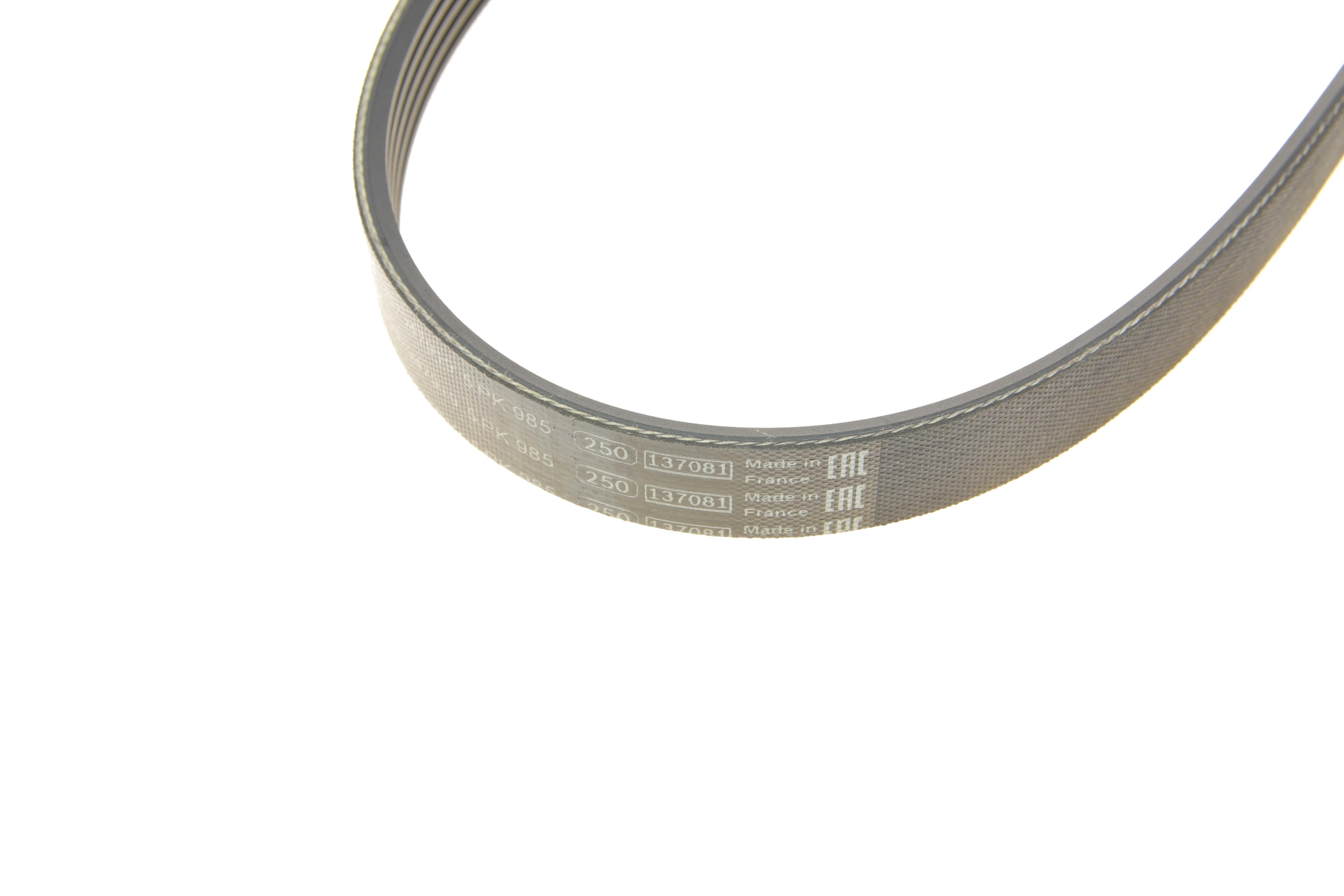 Ремінь генератора Audi A6/A7/A8 4.0TFSI quattro 12-18/Opel Astra F 1.4/1.6i/si 91-98 (5PK985)