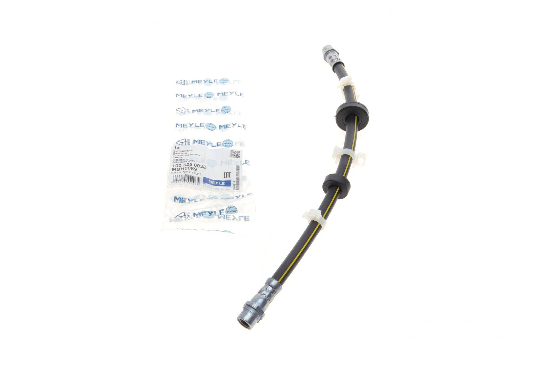 Шланг гальмівний (передній) VW T4 90-03 (R) (L=365mm)