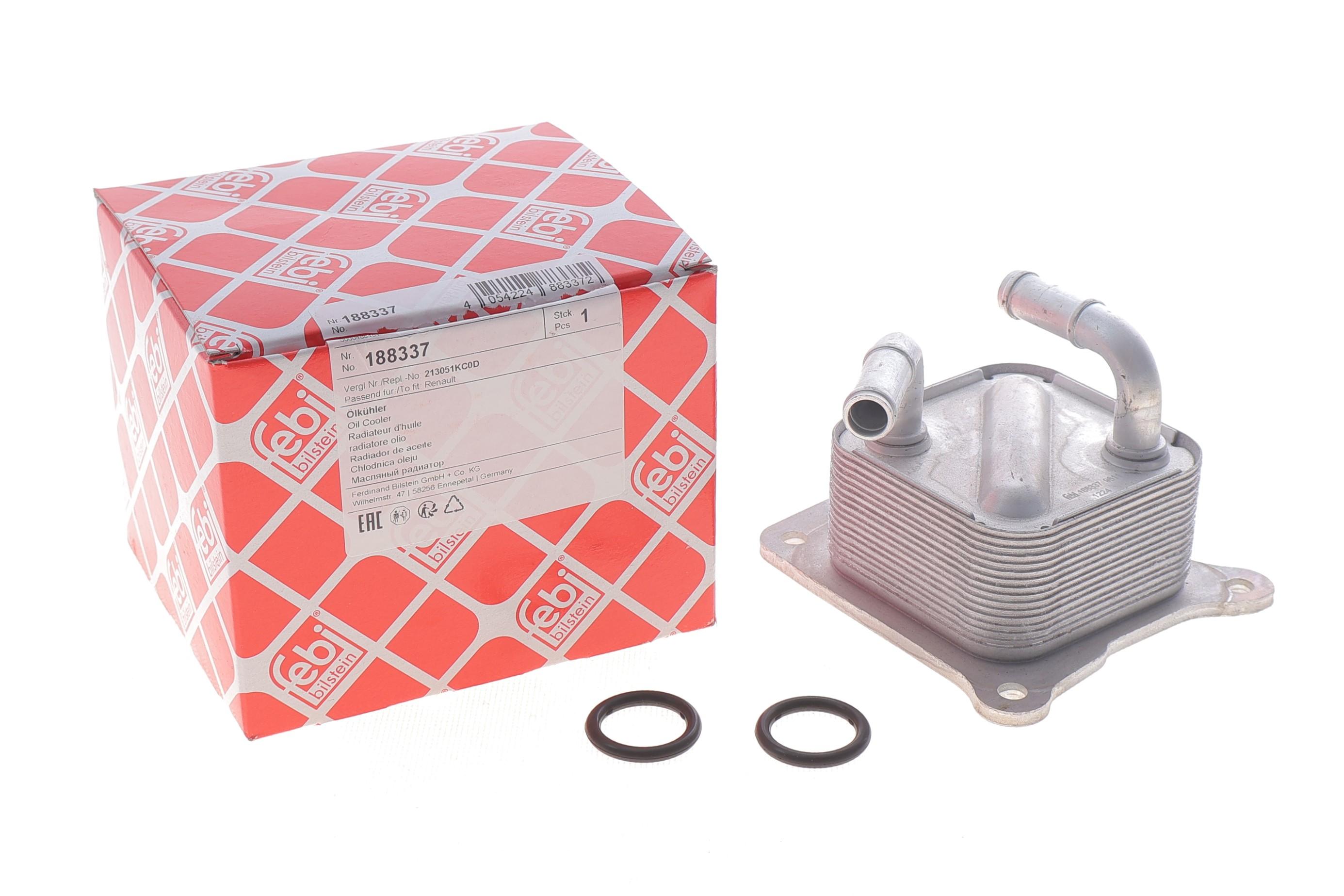 Радіатор масляний Renault Megane 1.6 TCe 15-/Nissan Qashqai 1.6 DIG-T 14-