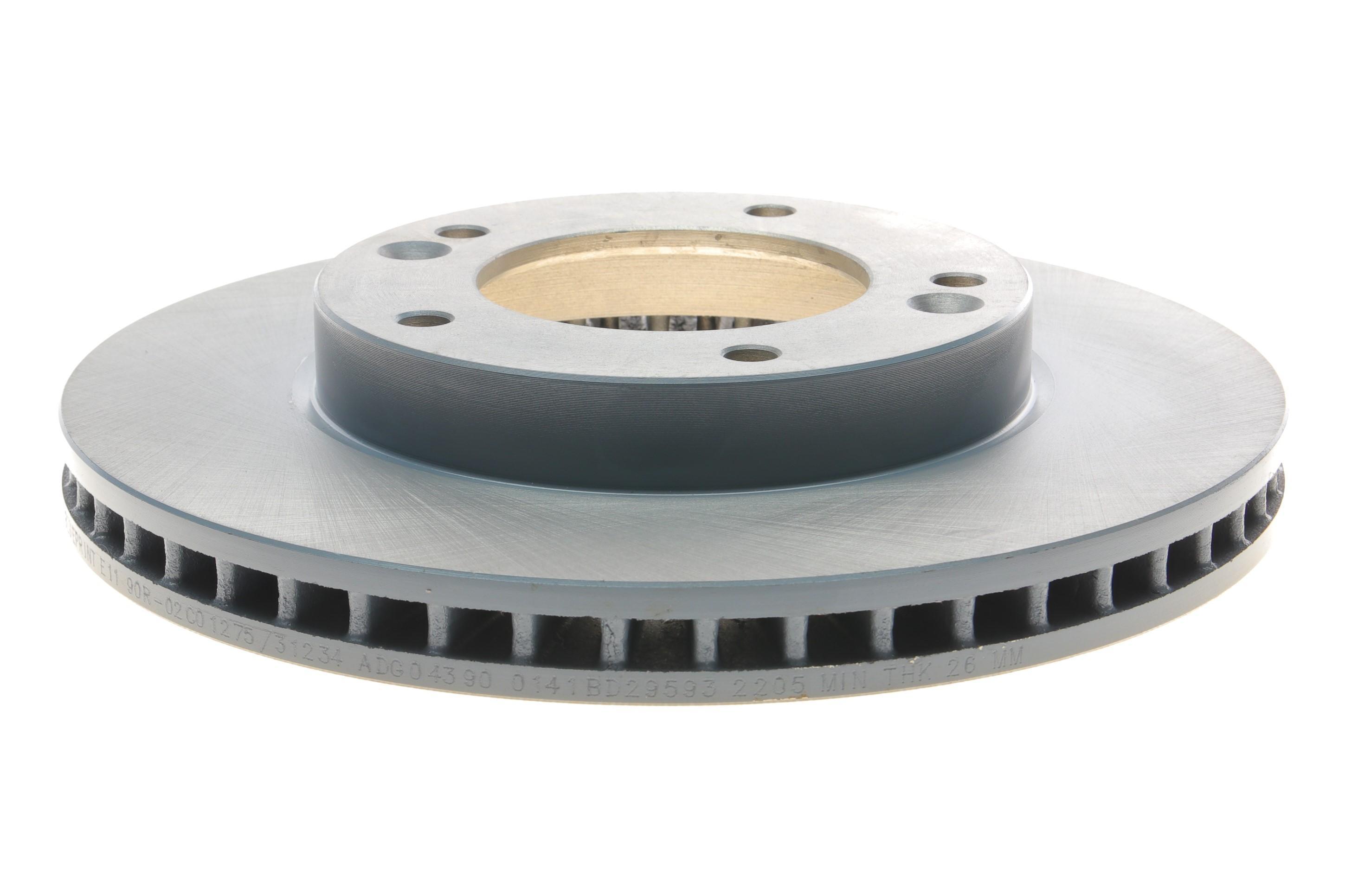 Диск гальмівний (передній) Kia Sorento 2.4-3.5V6/2.5 CRDI 02-11 (302x28)