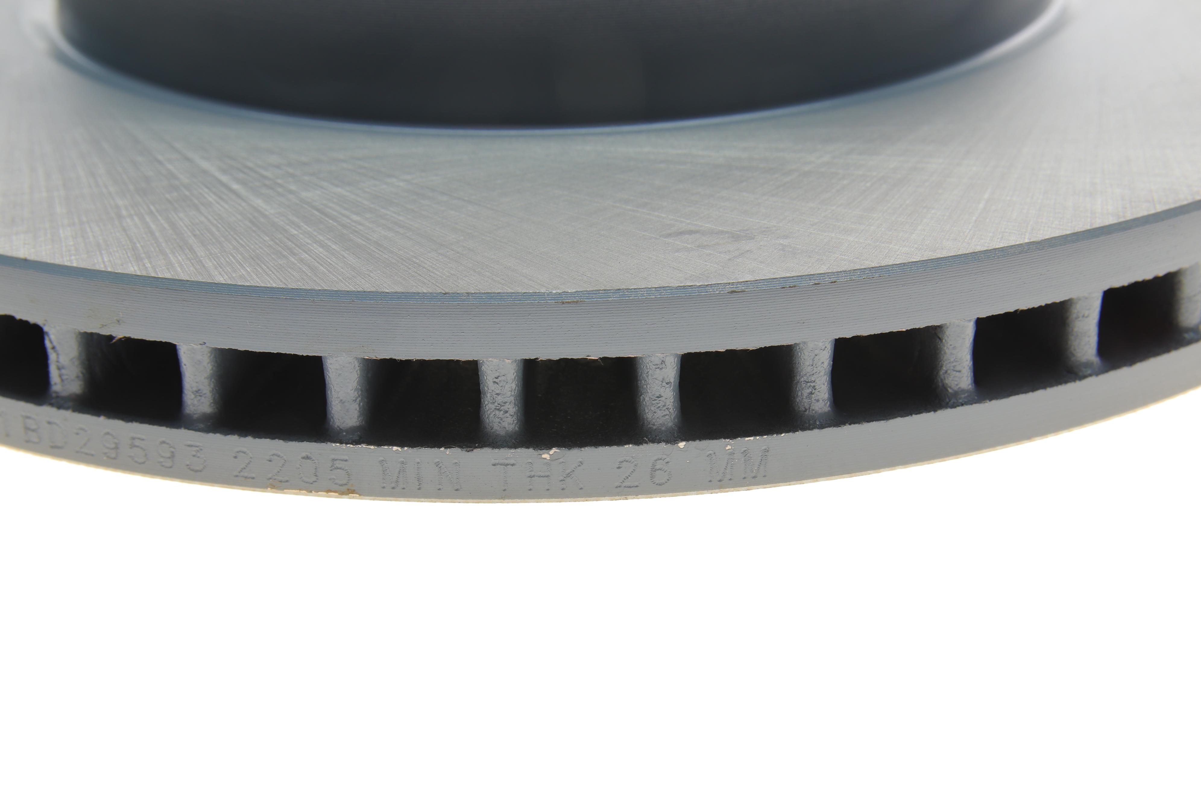 Диск гальмівний (передній) Kia Sorento 2.4-3.5V6/2.5 CRDI 02-11 (302x28)