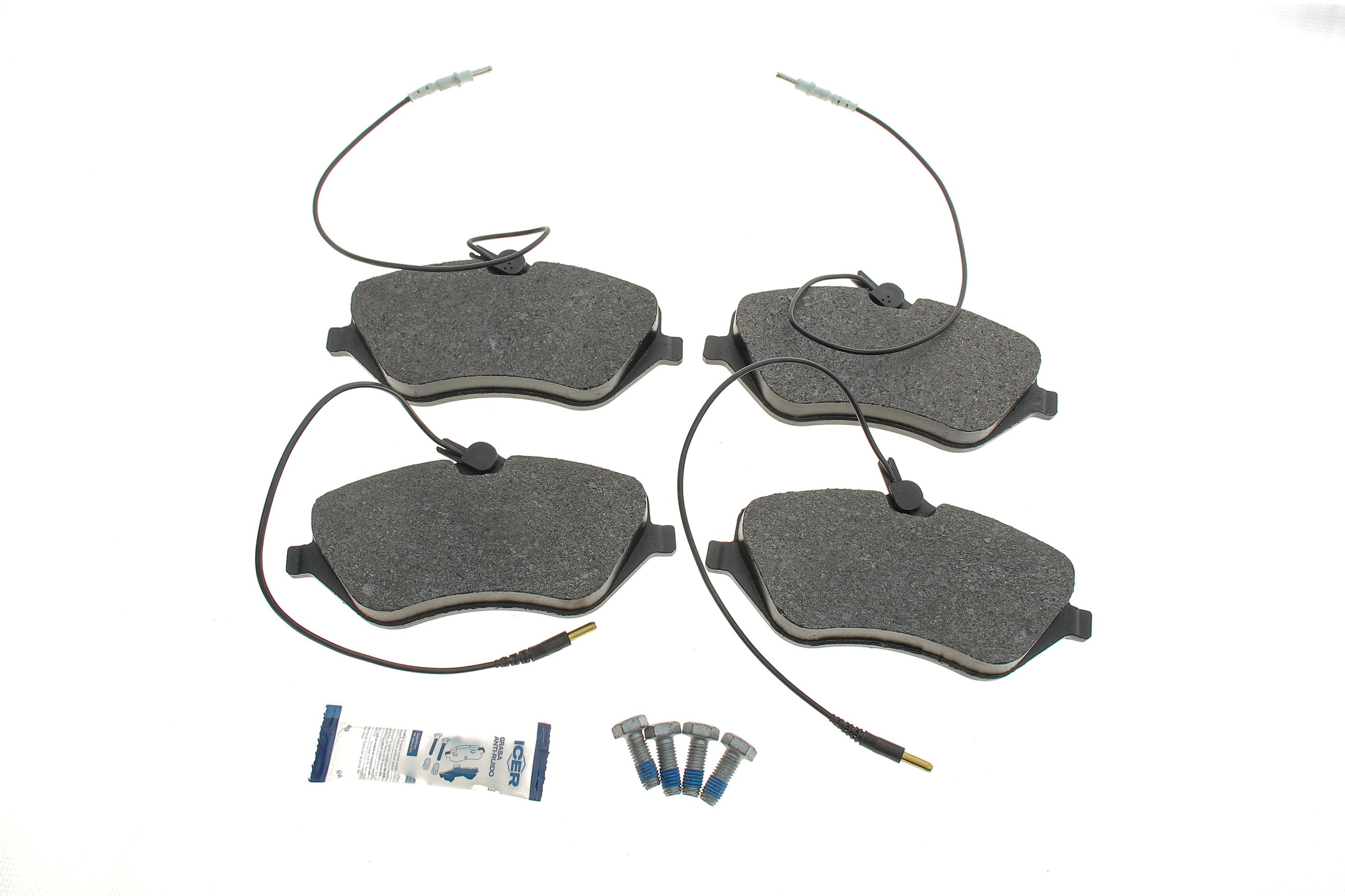 Колодки гальмівні (передні) Citroen C5 08-/C6 05-12/Peugeot 407 04-/607 00-11 (+датчики)