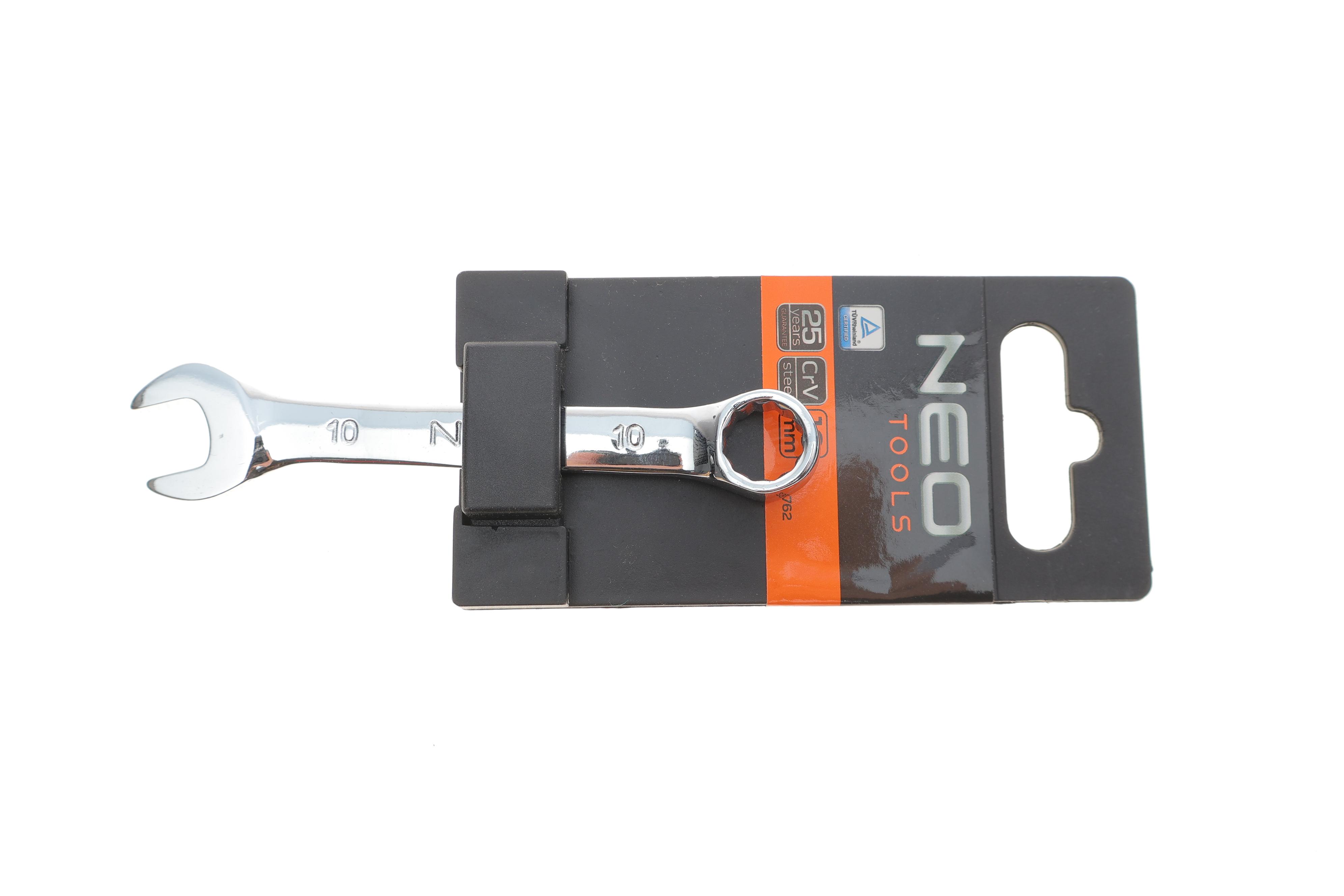 Ключ ріжково-накидний 10 мм L-96 мм