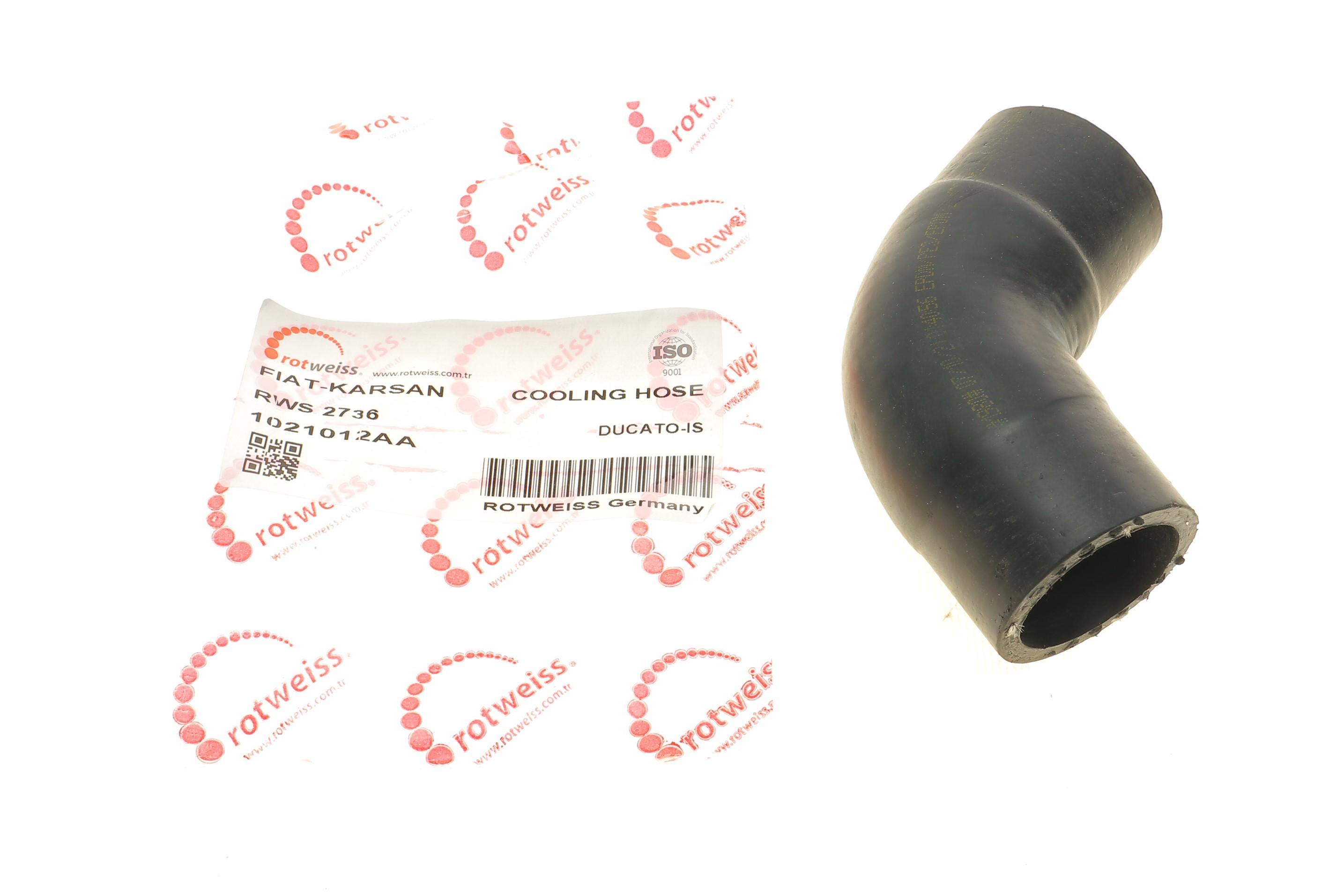 Патрубок системи охолодження Fiat Ducato 2.3 JTD 02-