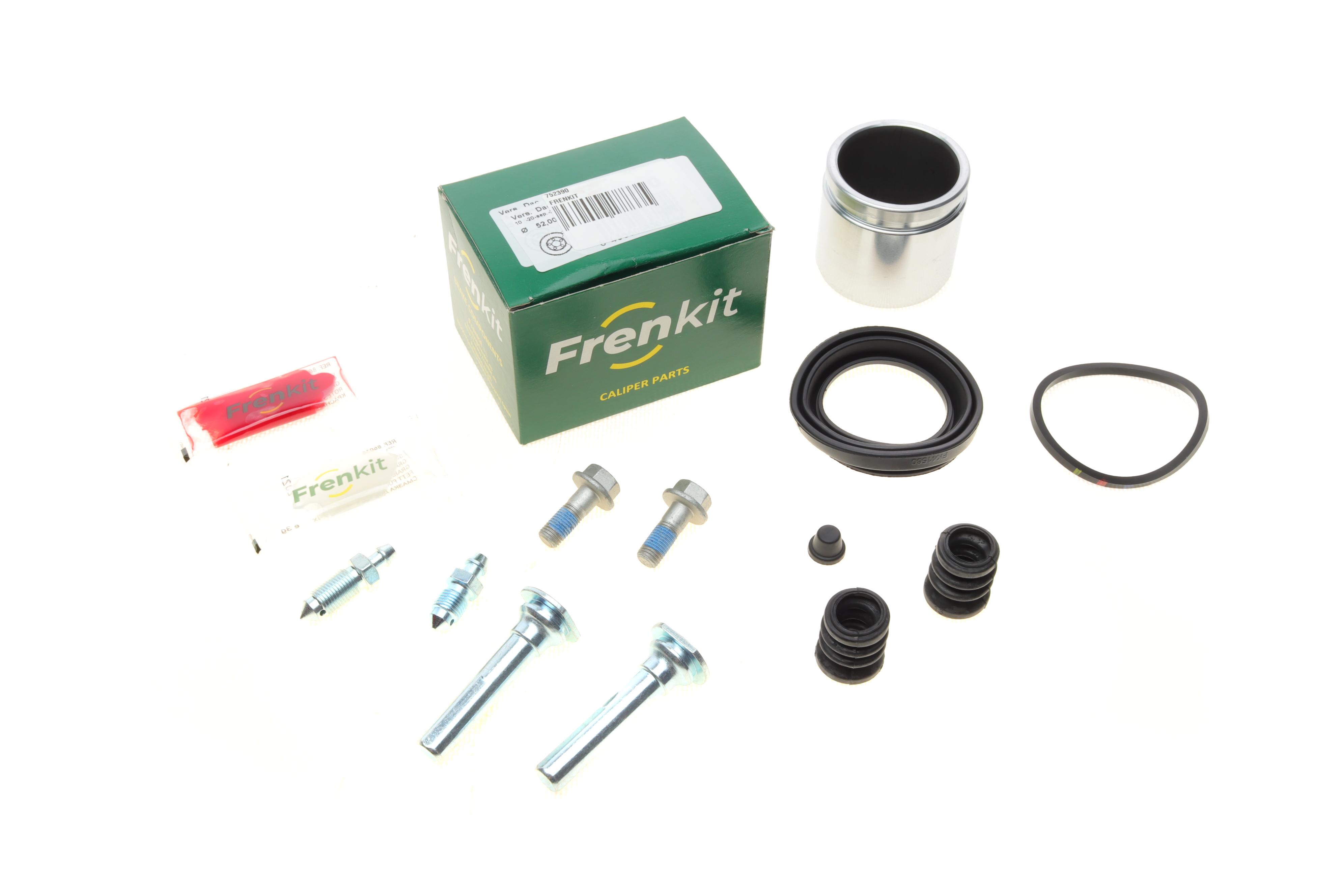 Ремкомплект суппорта (переднего) Daewoo Kalos/Chevrolet Aveo 02-(d=52mm)(Dac)(+1 поршен/направляюща)