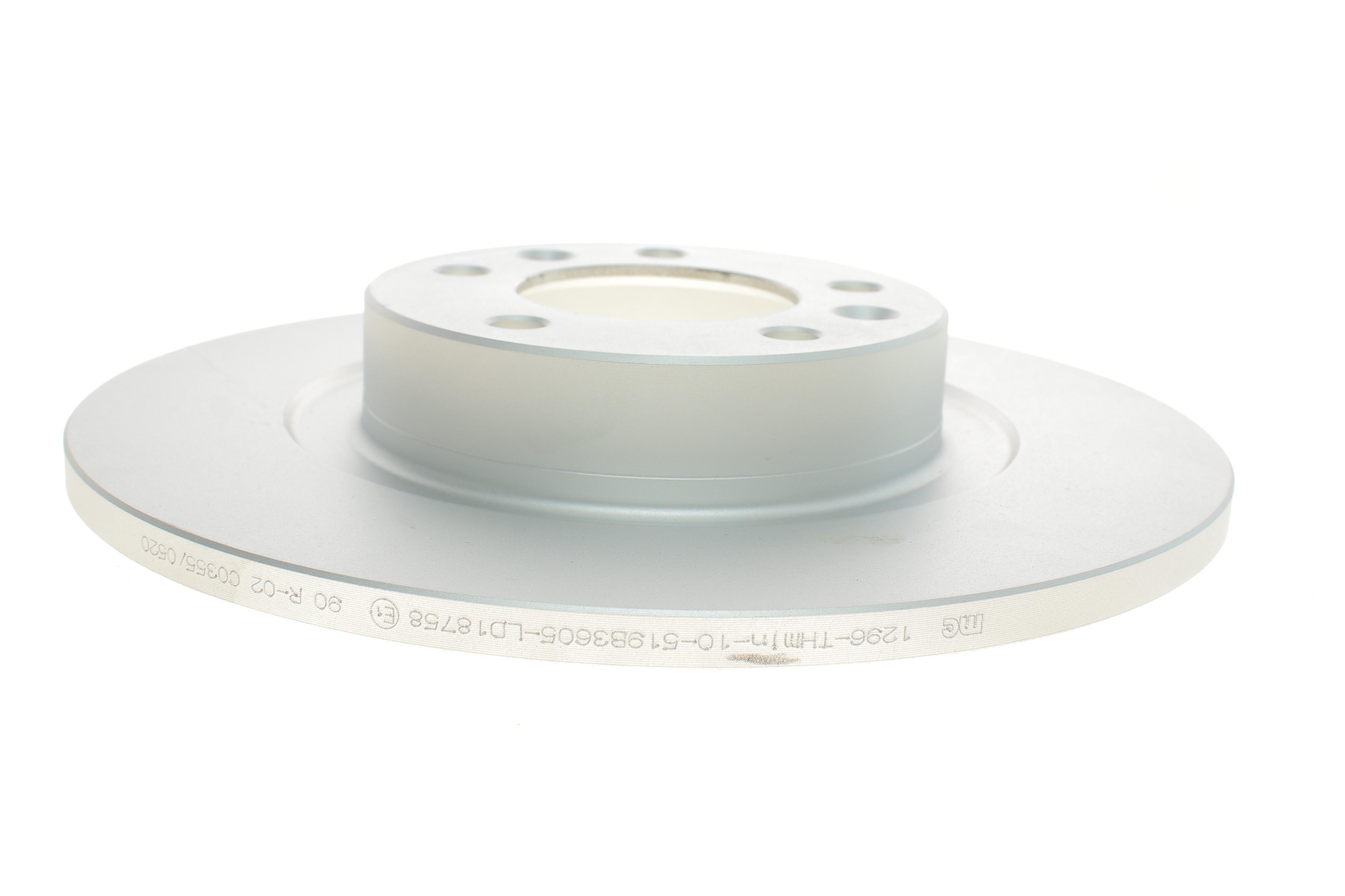 Диск гальмівний (задній) Peugeot 508 10- (290x12) (з покриттям)