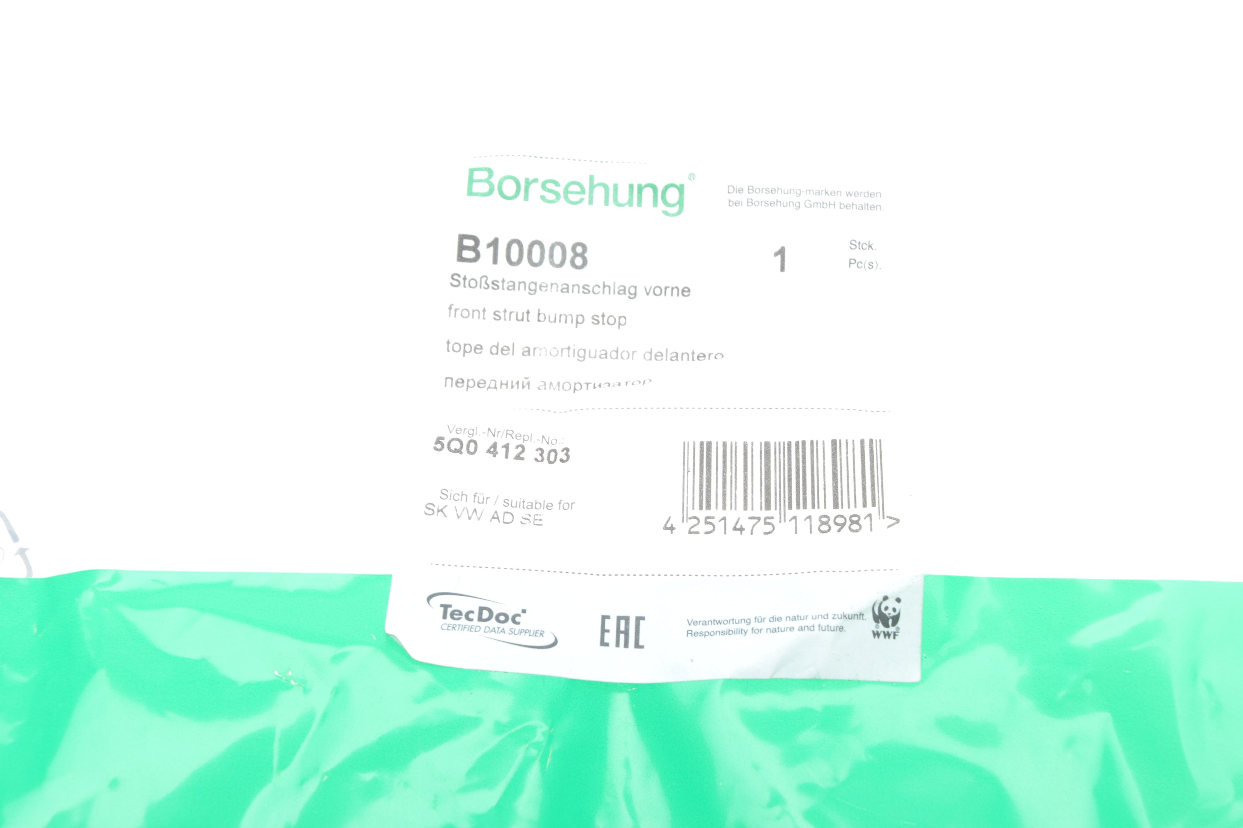 Відбійник амортизатора (переднього) VW Golf VII/Seat Leon/Audi A3 12- (OE VAG)