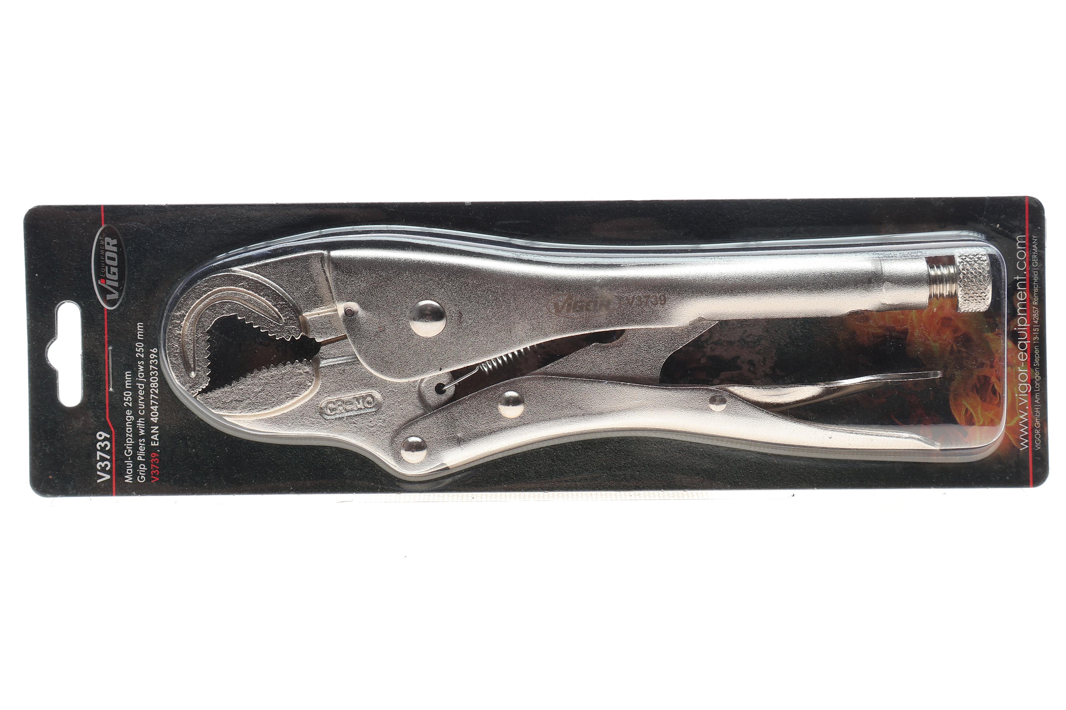 Kліщі зaтиcкні з фікcaтopoм 16-27 мм L-250 мм (Пінці)