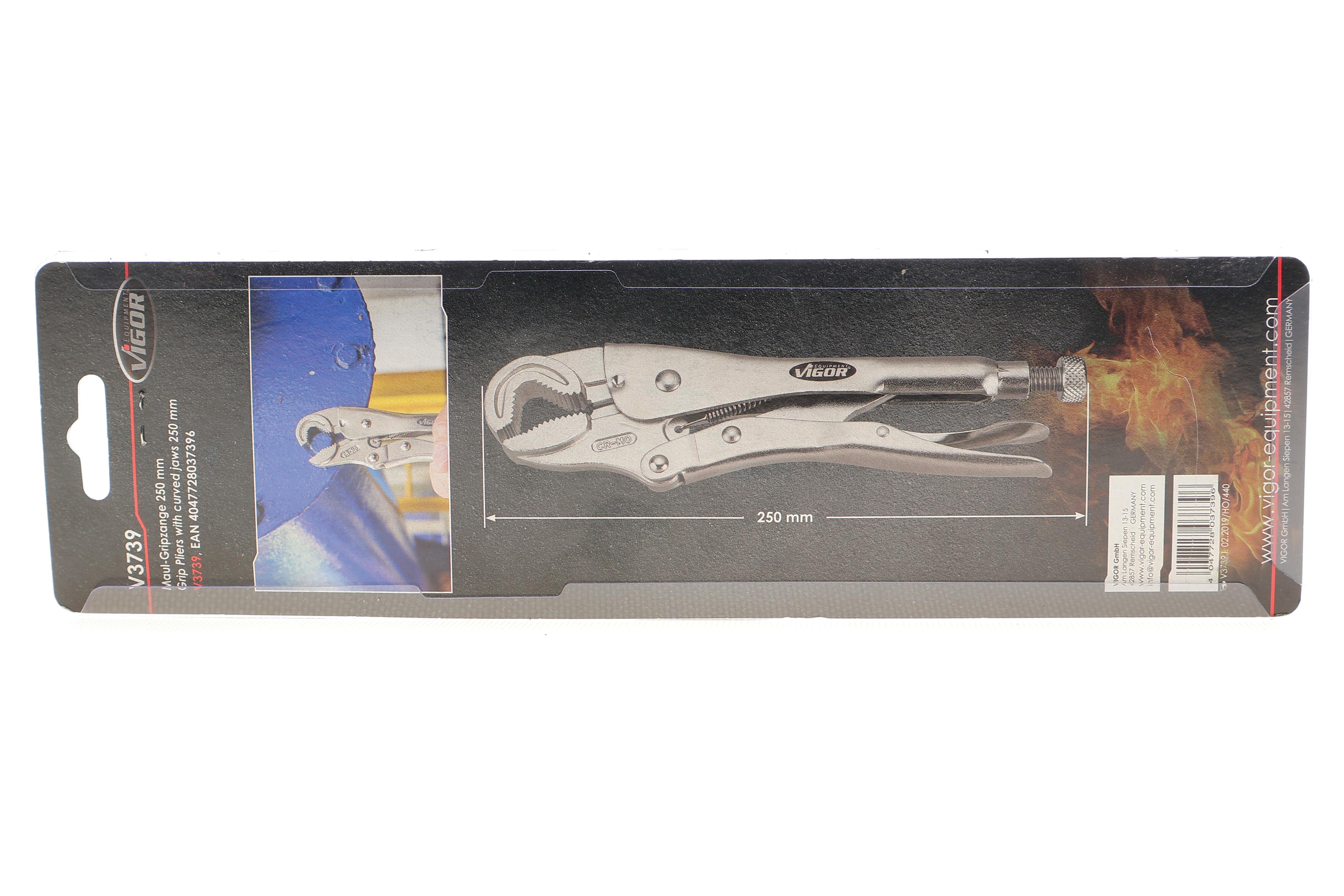 Kліщі зaтиcкні з фікcaтopoм 16-27 мм L-250 мм (Пінці)