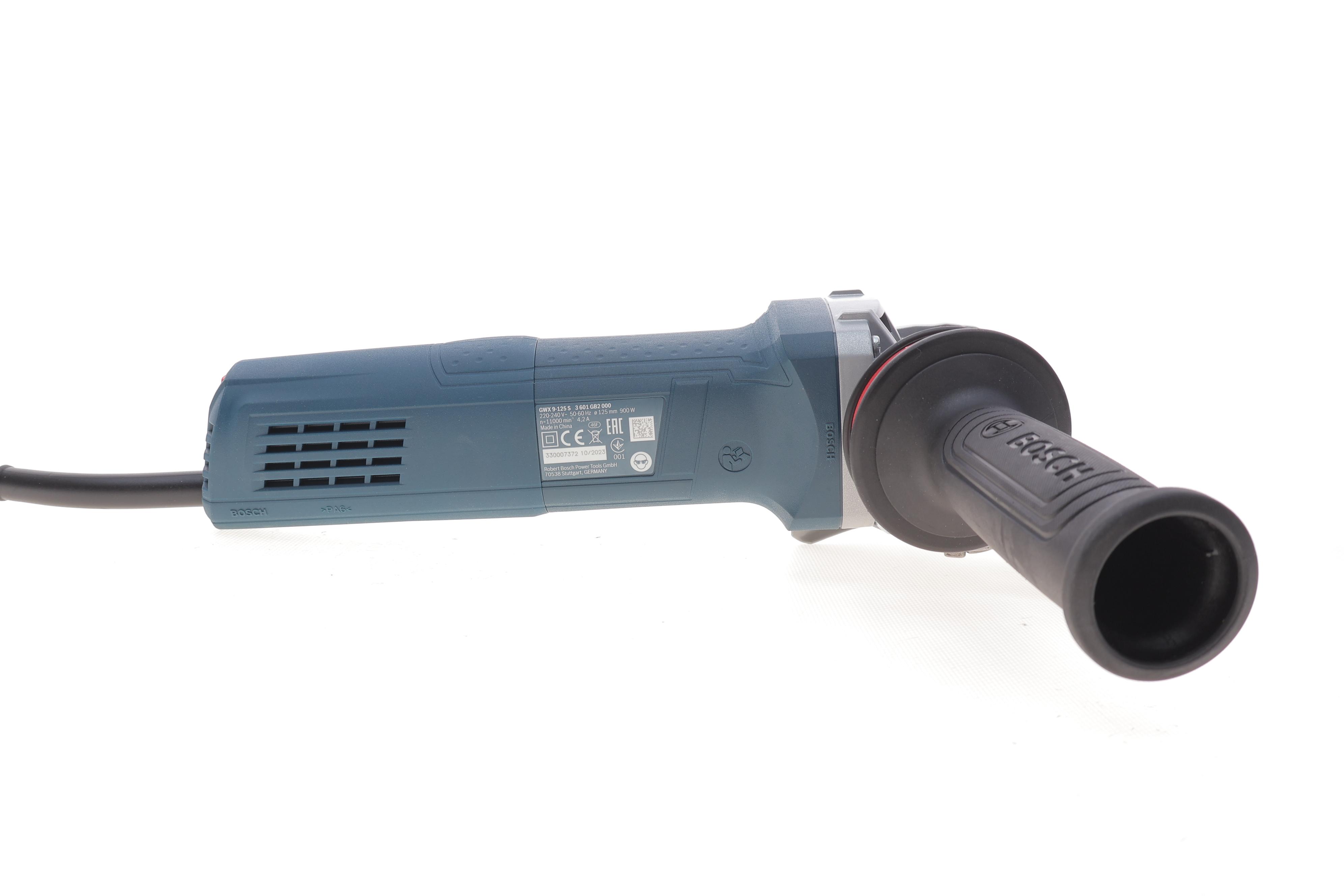 Шлифмашина угловая GWX 9-125 S (900 Вт, 2800-11000 об/мин, Ø125 мм) X-LOCK