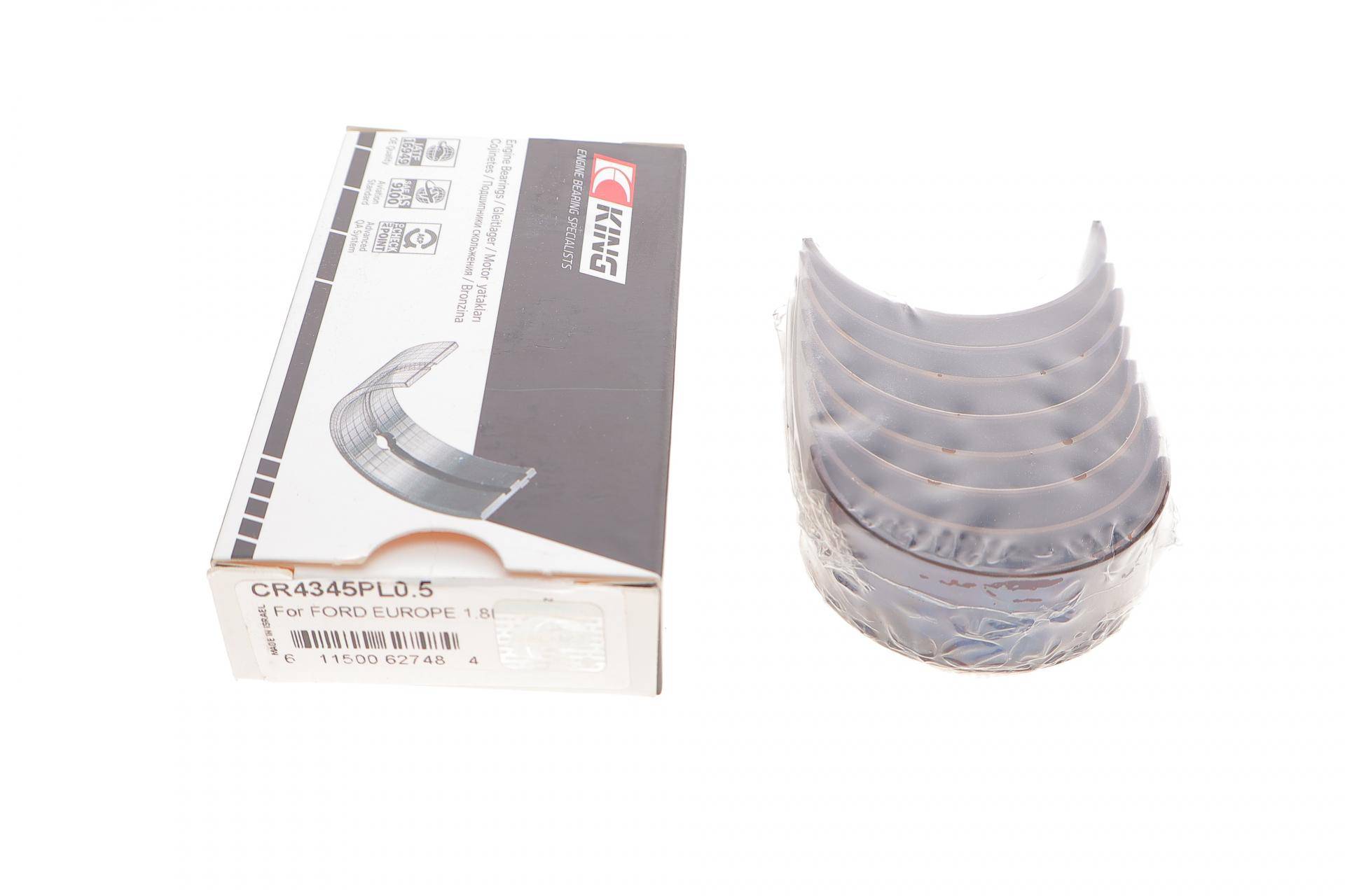 Вкладиші шатунні Ford Transit Connect 1.8 TDCi 02-13 (+0.5)