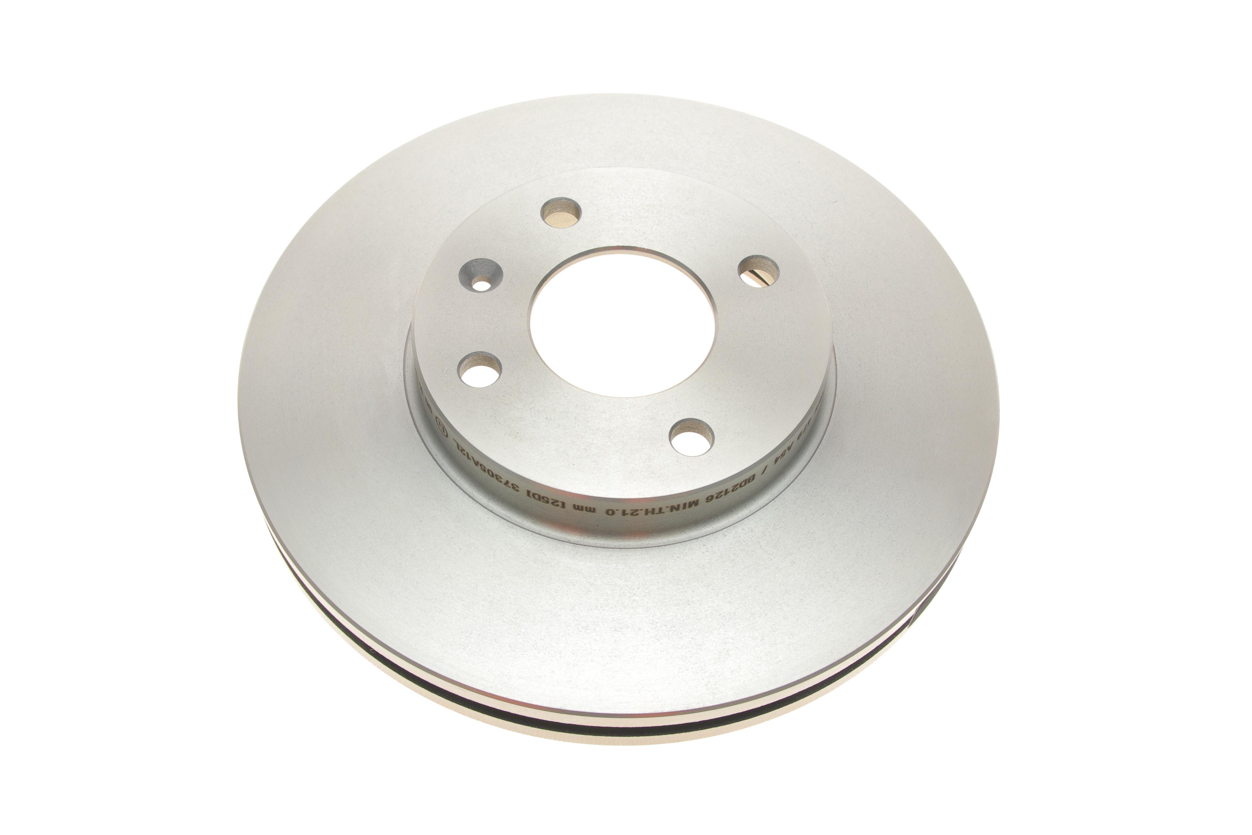 Диск гальмівний (передній) Chevrolet Aveo 11- (256x24)