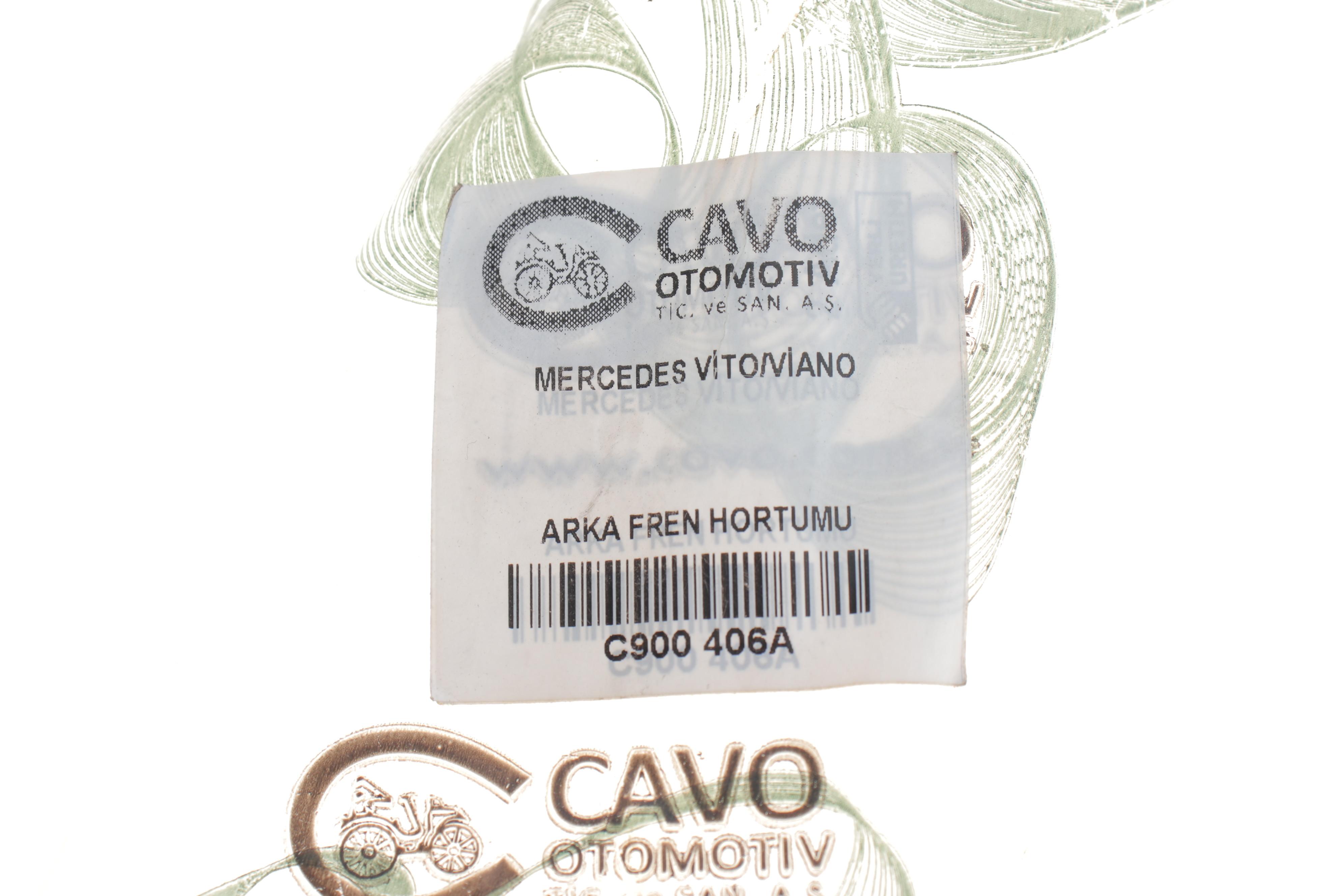 Шланг гальмівний (задній) MB Vito (W639) 03-