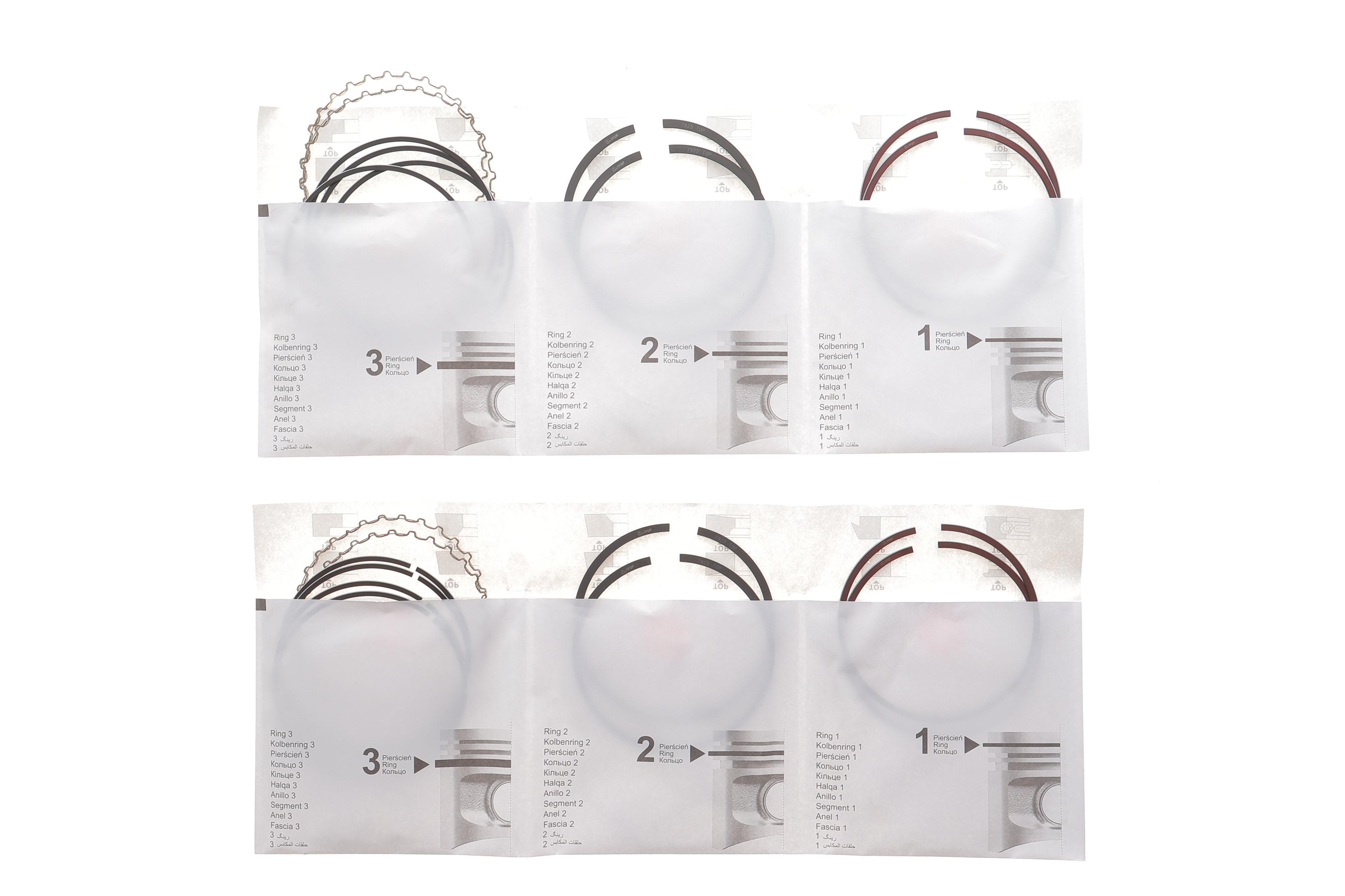 Кільця поршневі Daewoo Nexia 1.6 16V 91-00 (+0.25/79.25mm) (1.2x1.5x3.0)