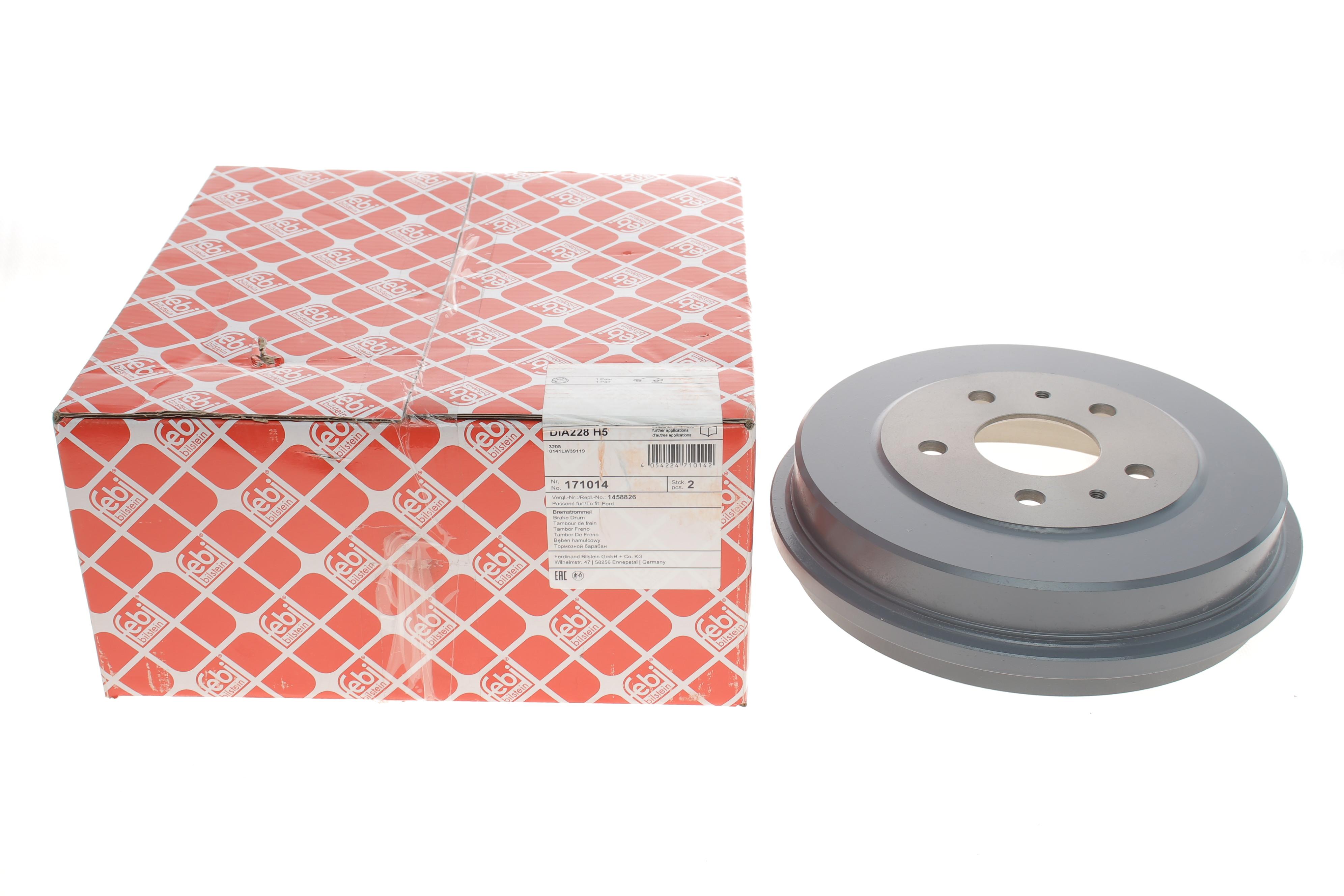 Барабан гальмівний (задній) Ford Focus II 04-12