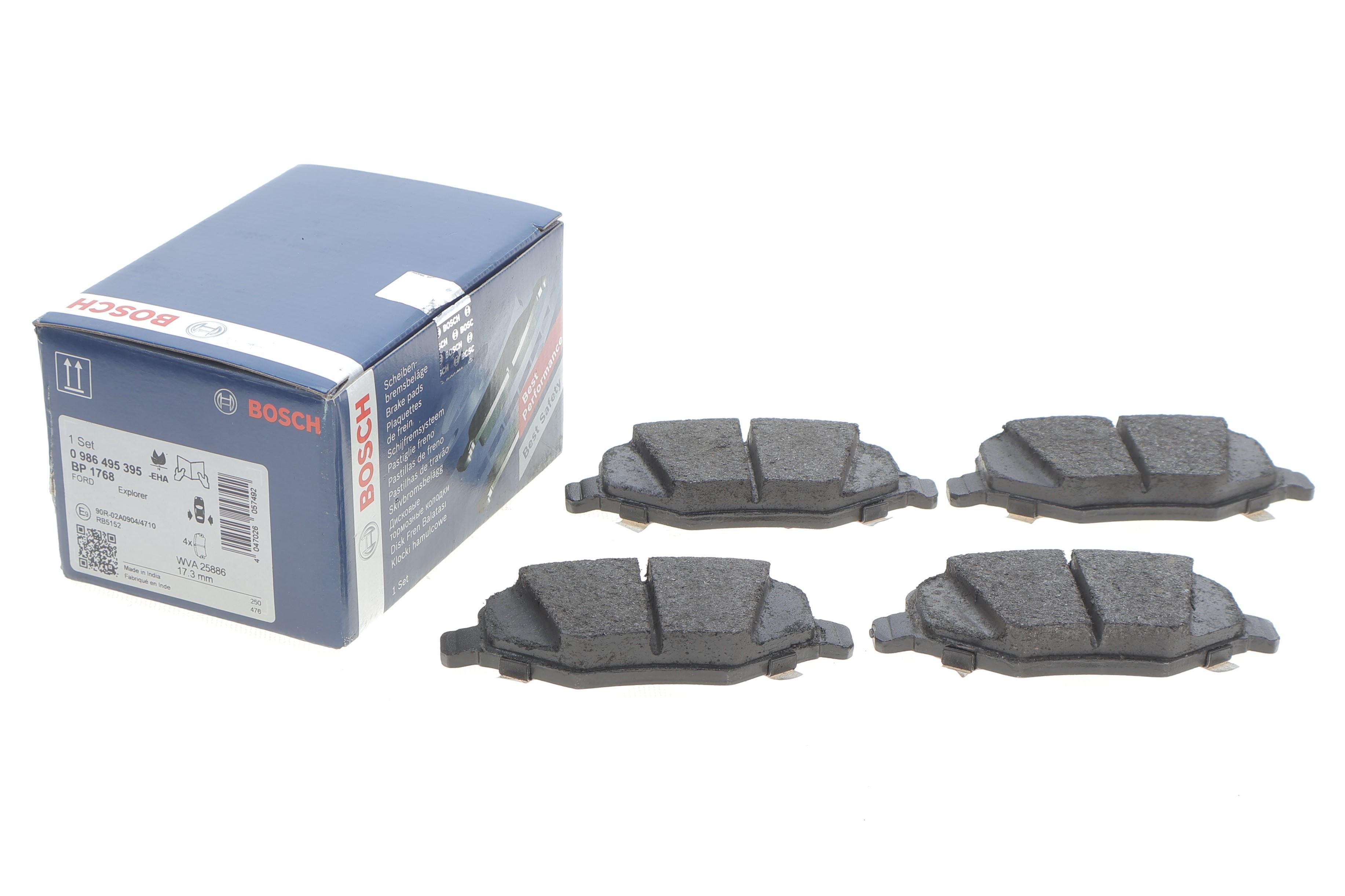 Колодки гальмівні (задні) Ford USA Explorer 10-