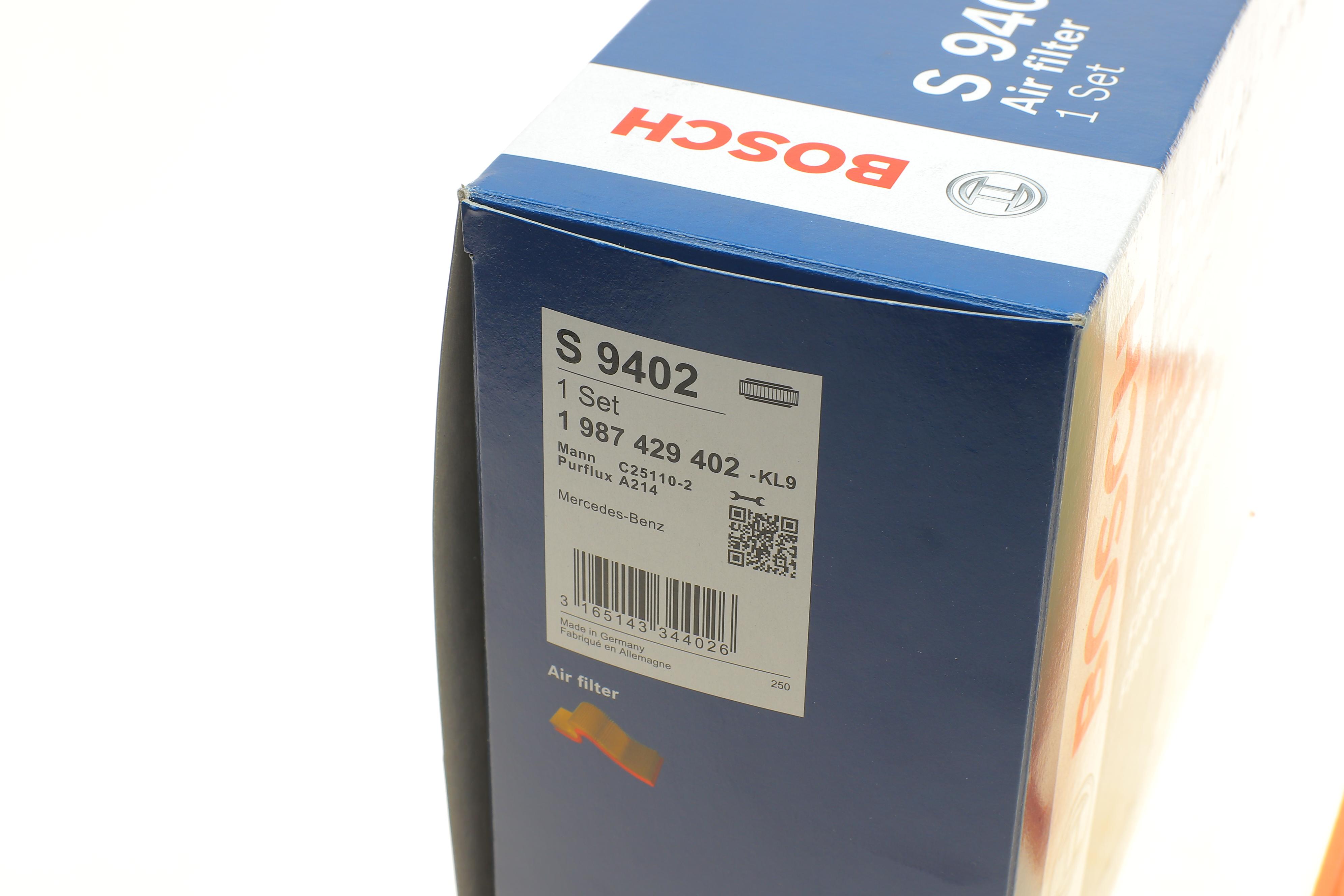 Фільтр повітряний MB S-class (W220/W221) 02-13