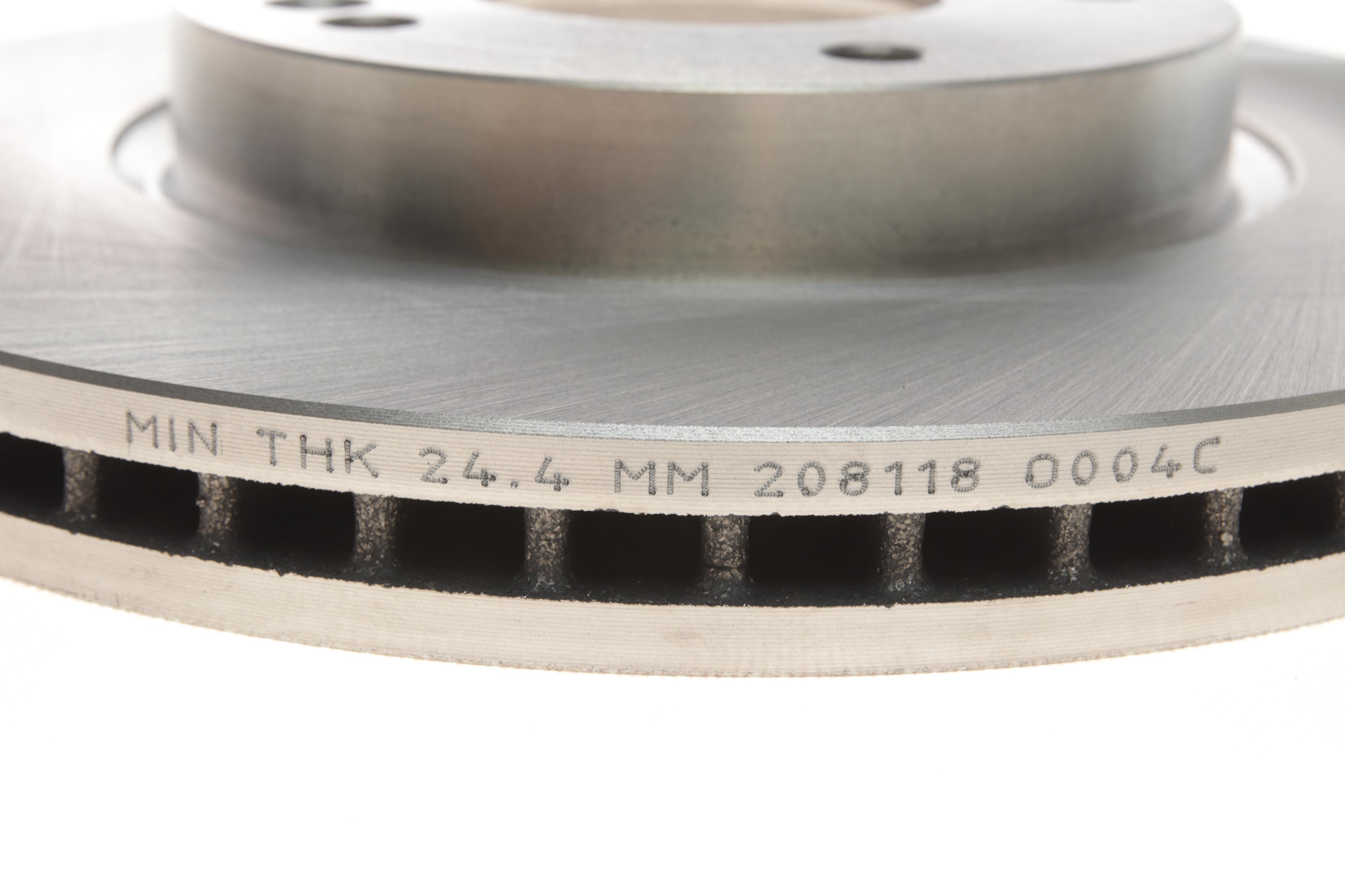 Диск гальмівний (передній) Hyundai Tucson/i30 2.0 CRDi 04-/Kia Cee'd 06- (280x26)