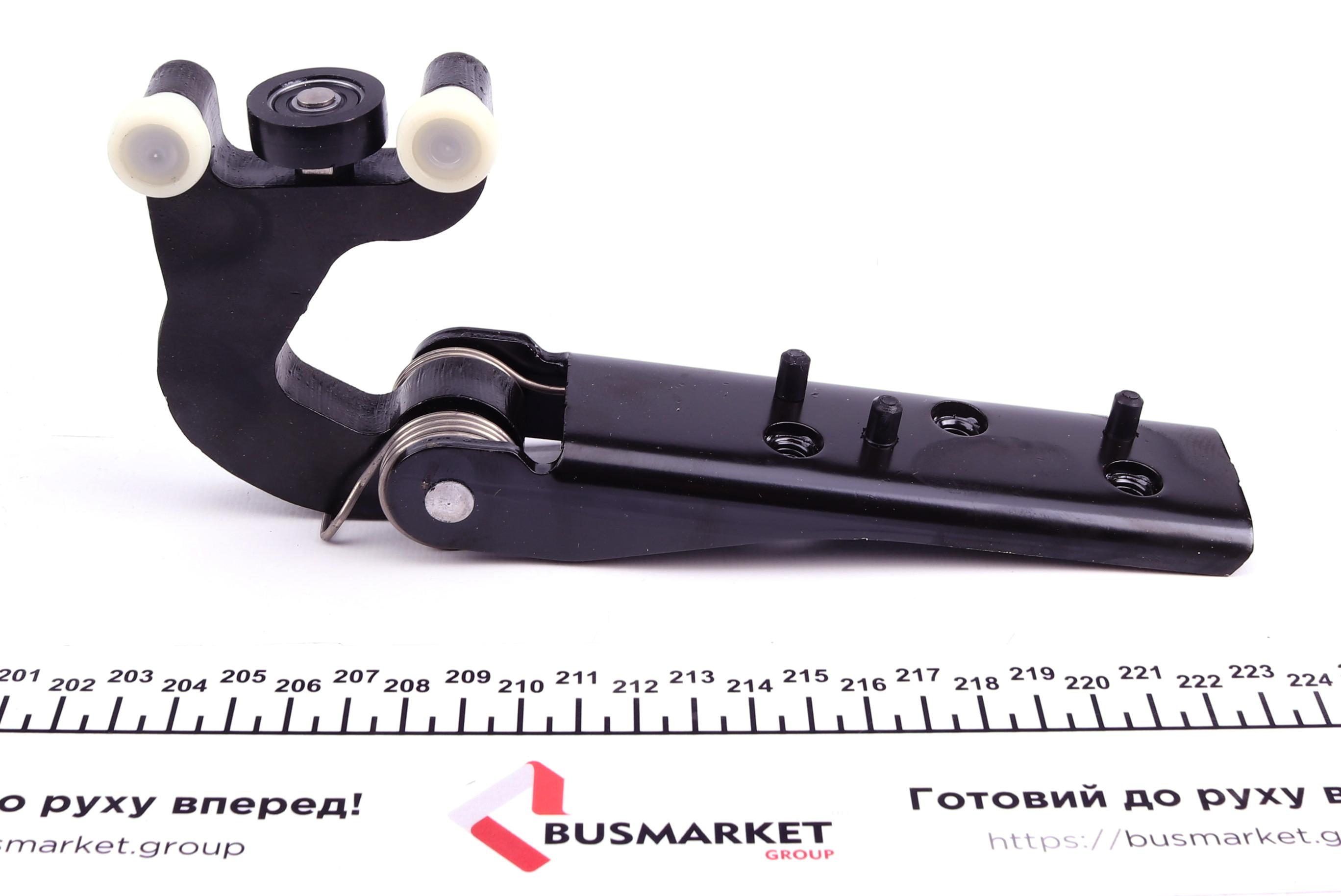 Ролик двери (боковой/средний) Renault Master/Opel Movano 10- (с кронштейном)