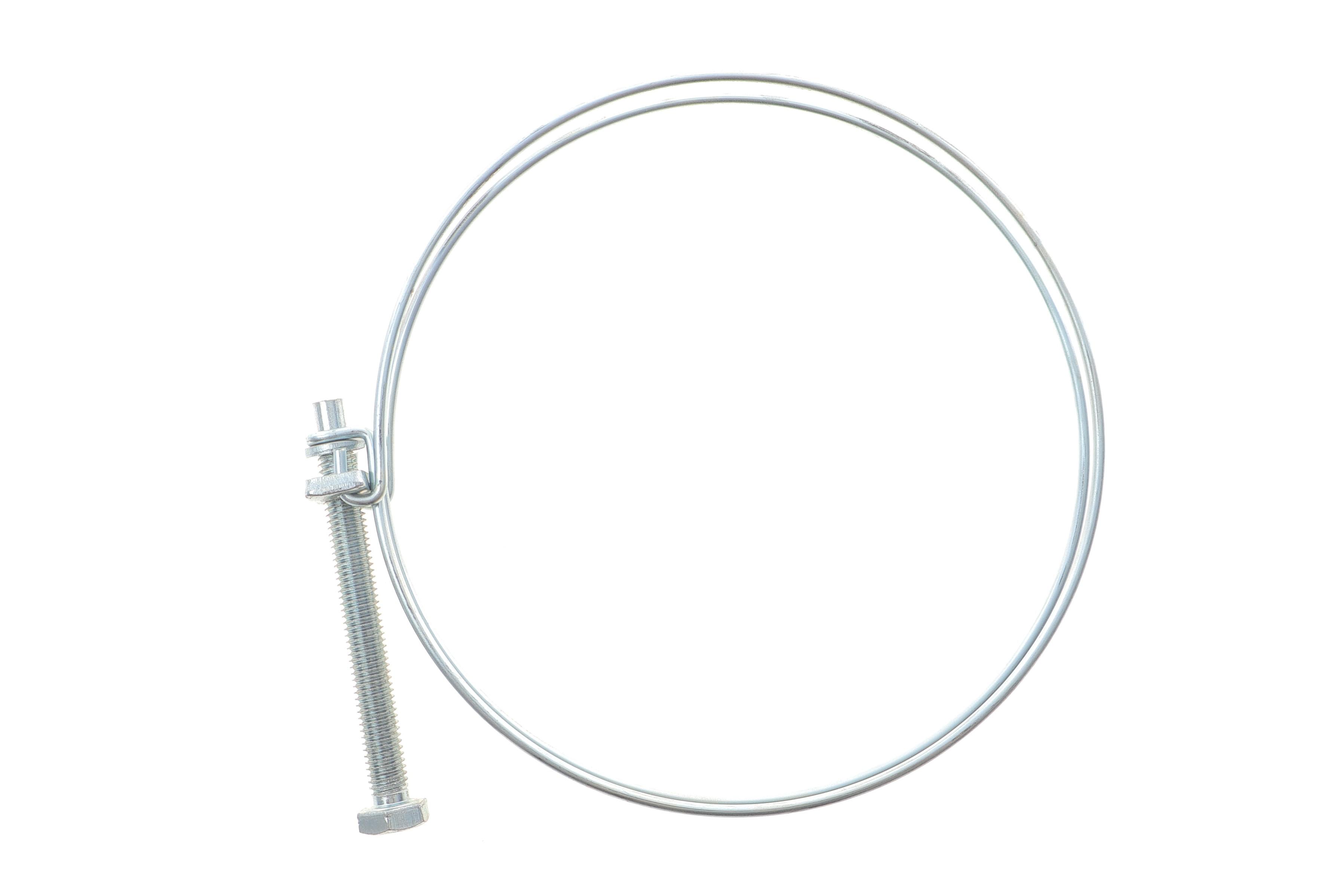 Хомут гвинтовий Ø133-140x2,5 мм