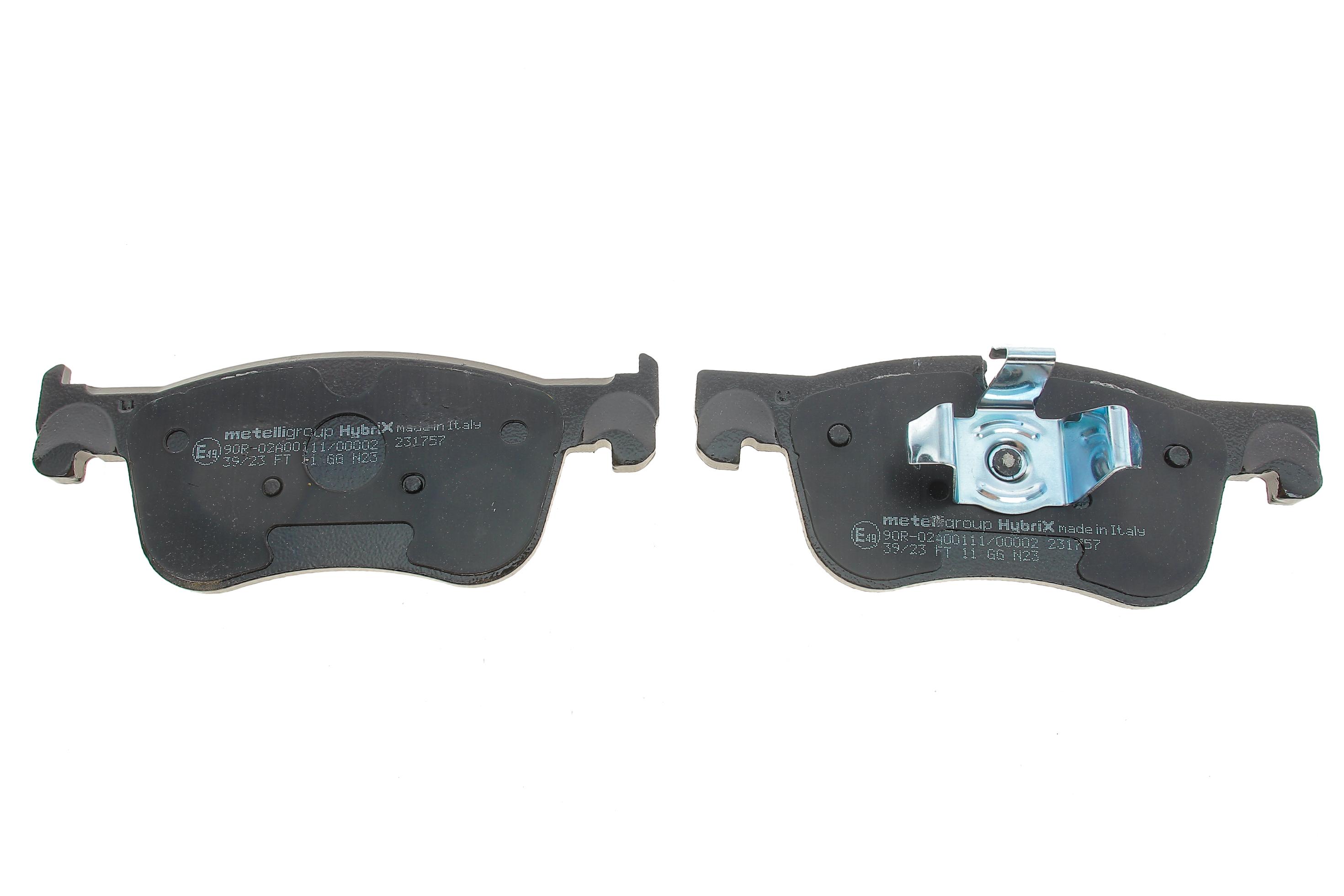 Колодки гальмівні (передні) Citroen Berlingo 18-/Peugeot Partner 18-/Opel Combo E 18- (для диска d=283mm)