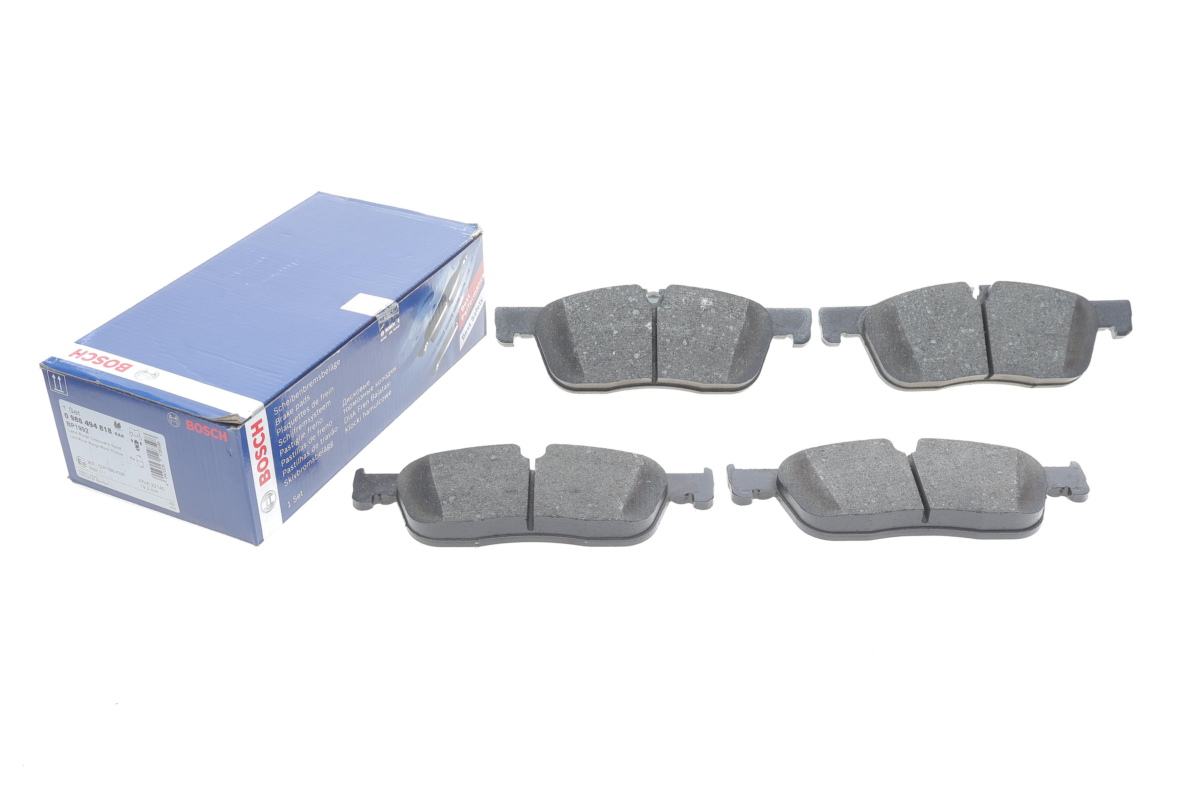 Колодки гальмівні (передні) Land Rover Discovery Sport 14-/Range Rover Evoque 11-