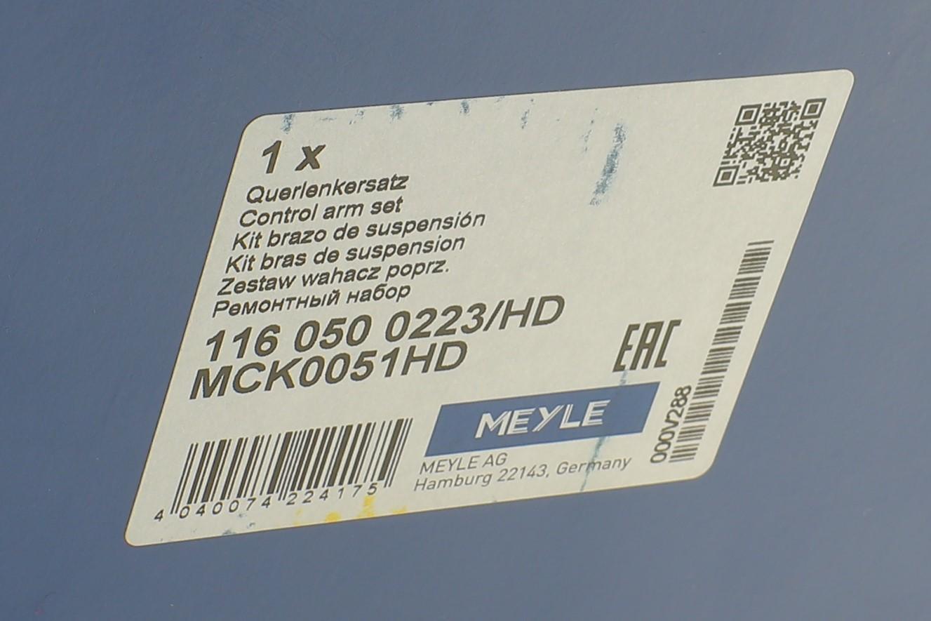 Комплект важелів підвіски (передньої) Audi A4/A6/Q5 1.8-4.2 07-18 (M14x1, 5)