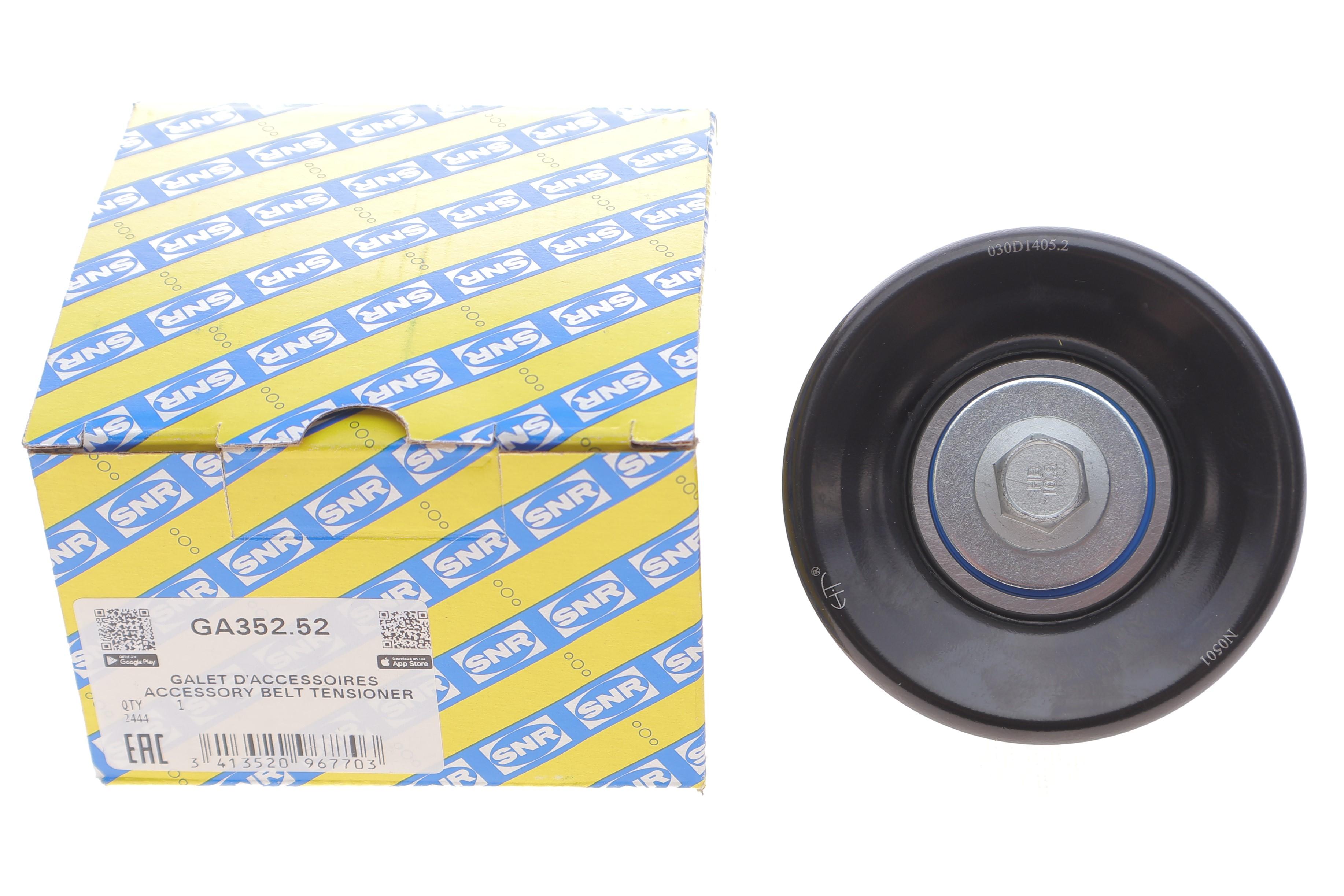 Ролик генератора Ford Connect 1.8D/TDCI 02- (+AC) (паразитний) (90x30)