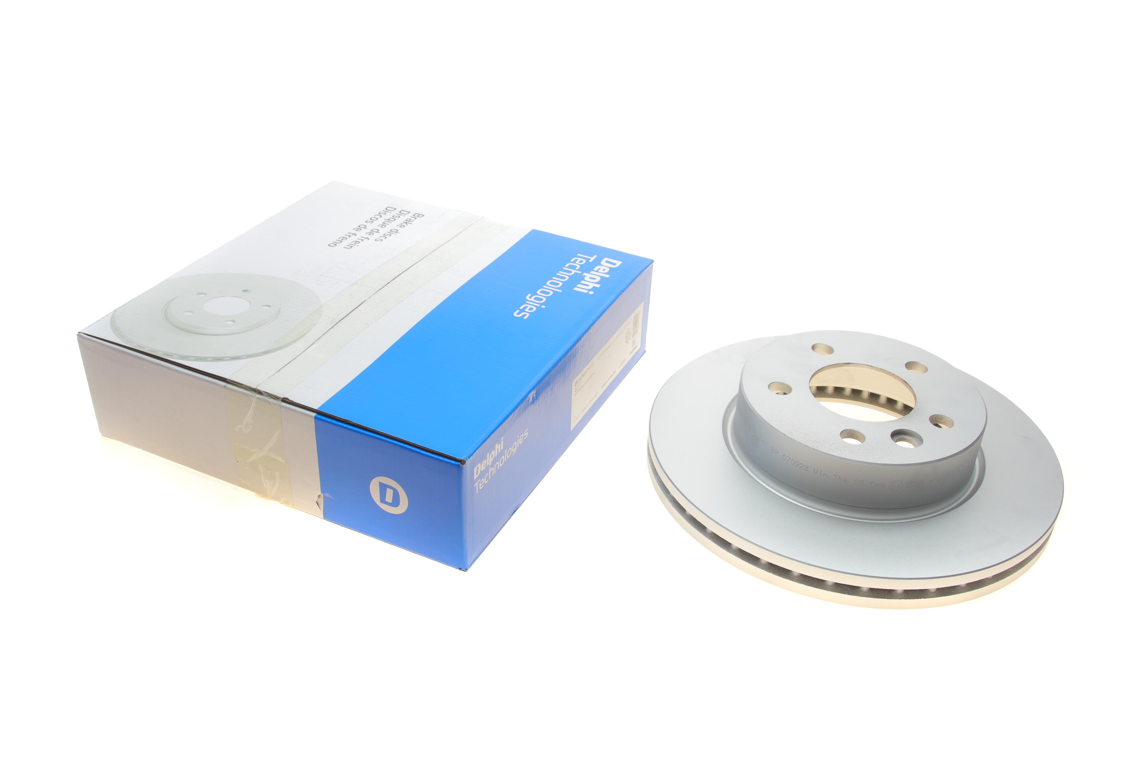 Диск гальмівний (передній) VW Crafter 2.0 TDI 16- (303x28)