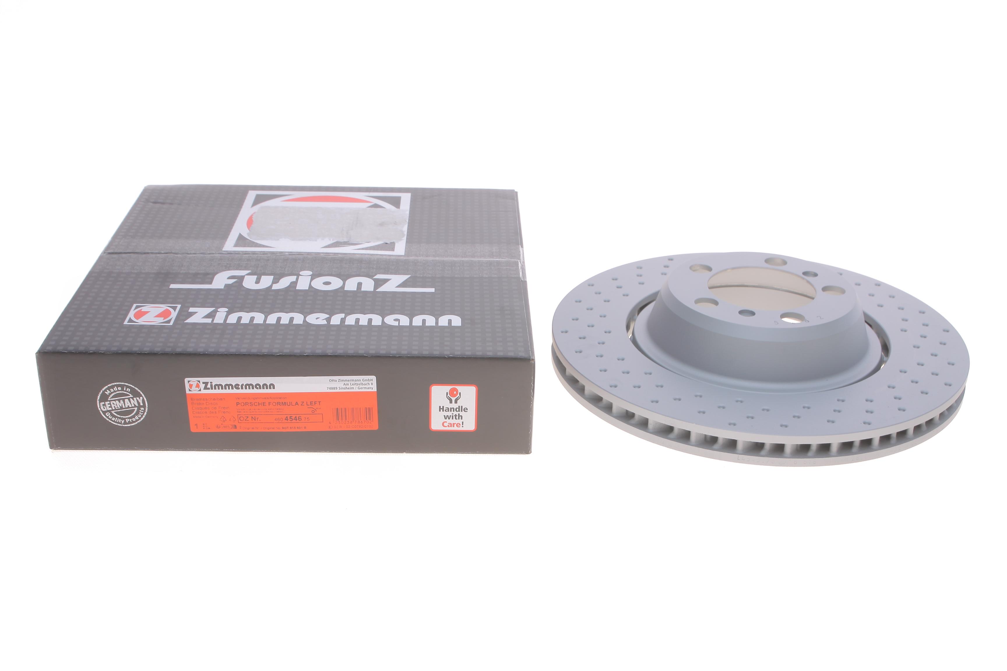 Диск гальмівний (задній) Porsche 911 22- (380x30) (L)