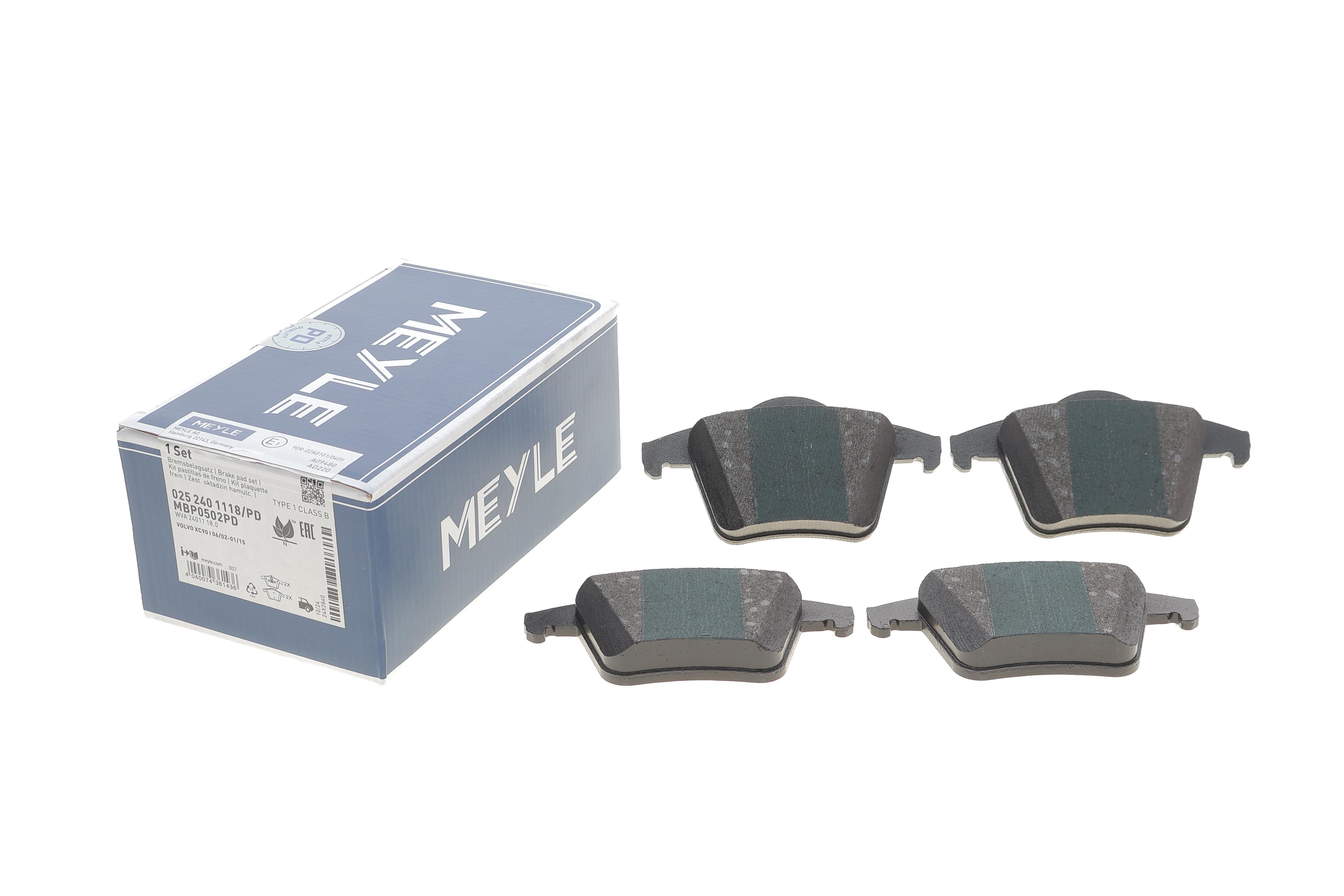 Колодки гальмівні (задні) Volvo XC90 02-14